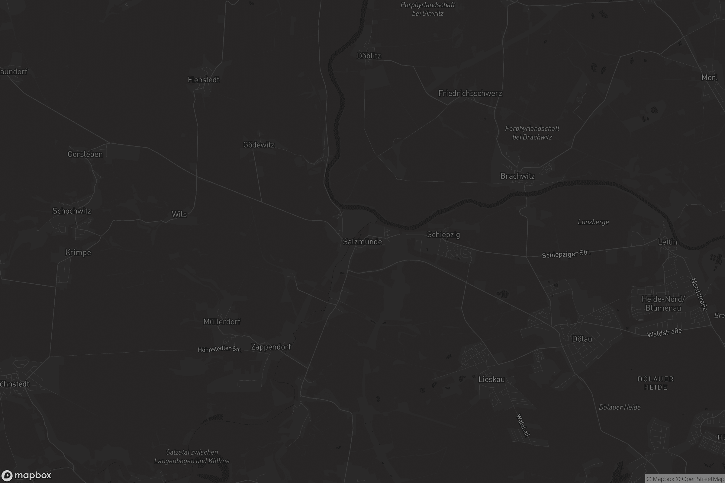 Karte von Salzmünde