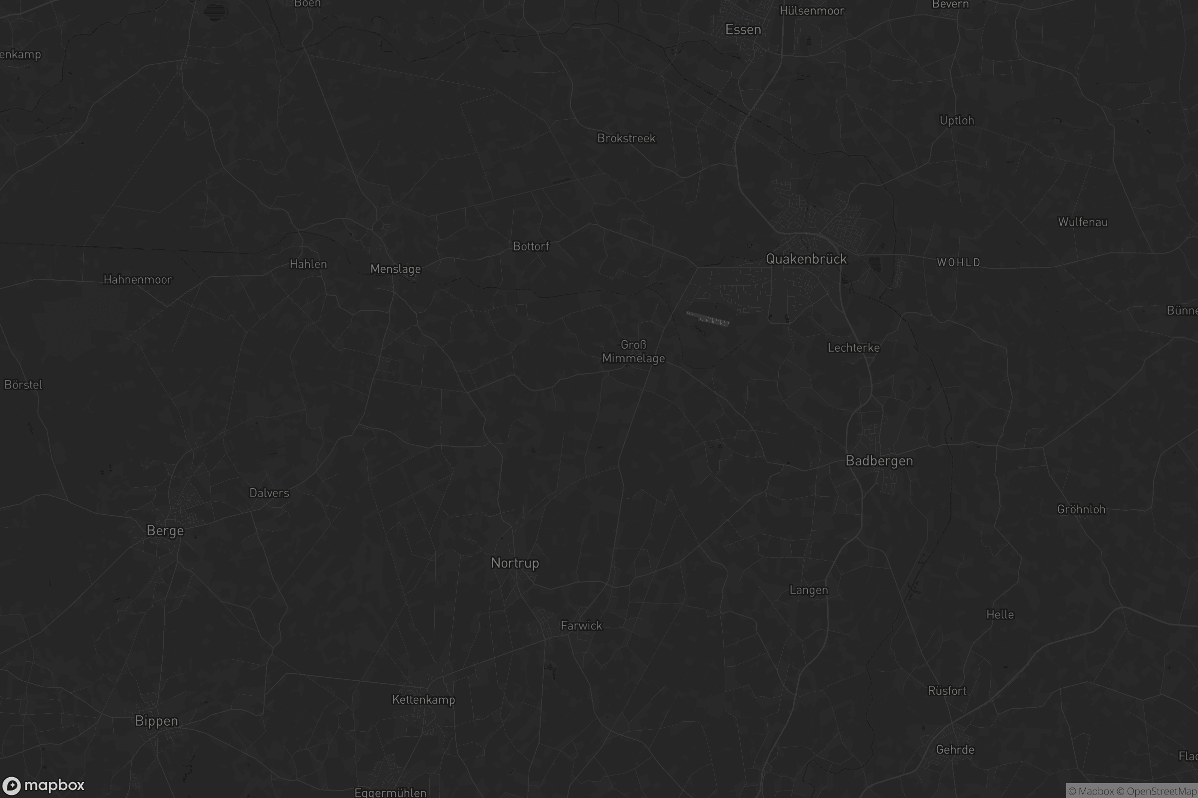 Karte von Samtgemeinde Artland