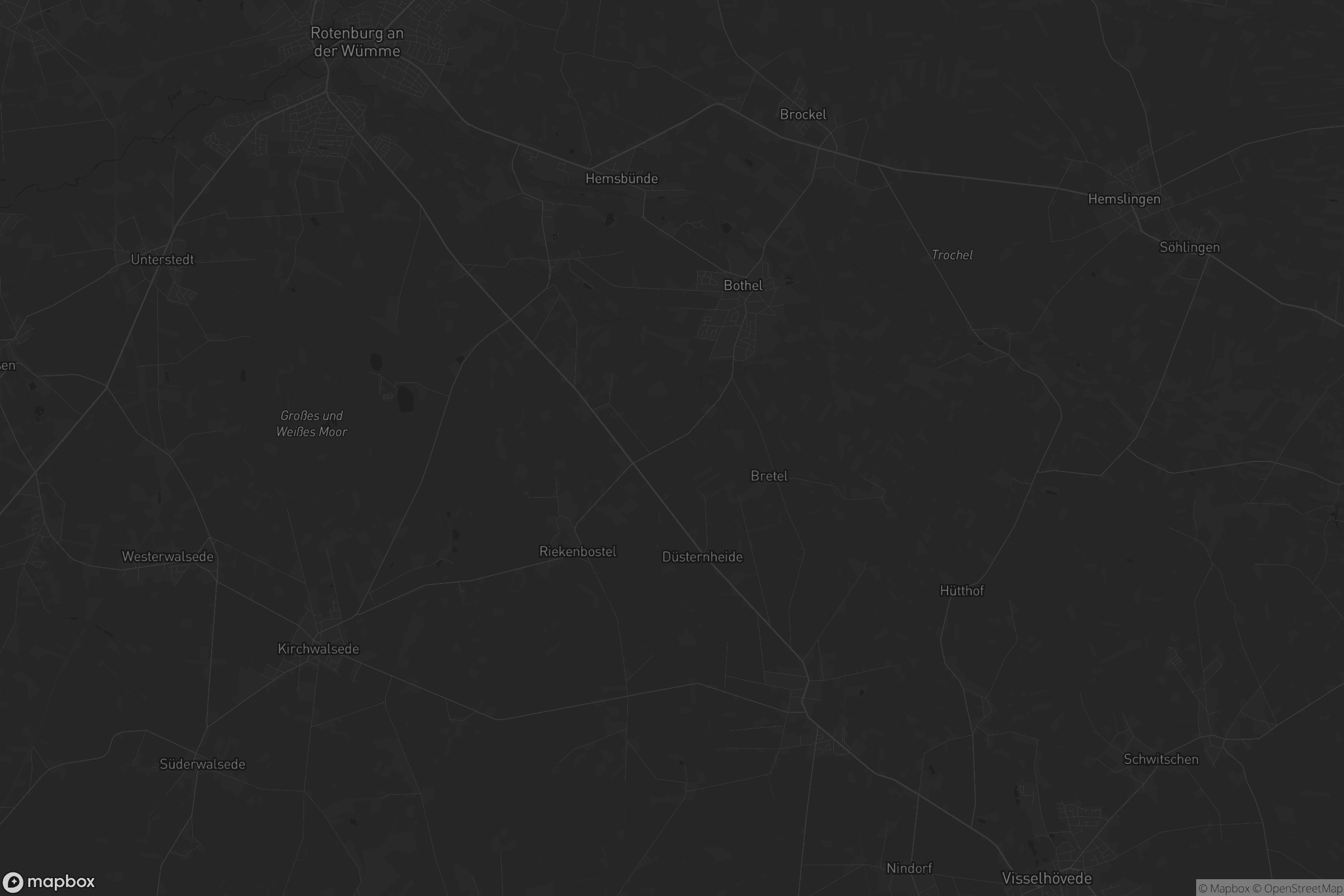 Karte von Samtgemeinde Bothel