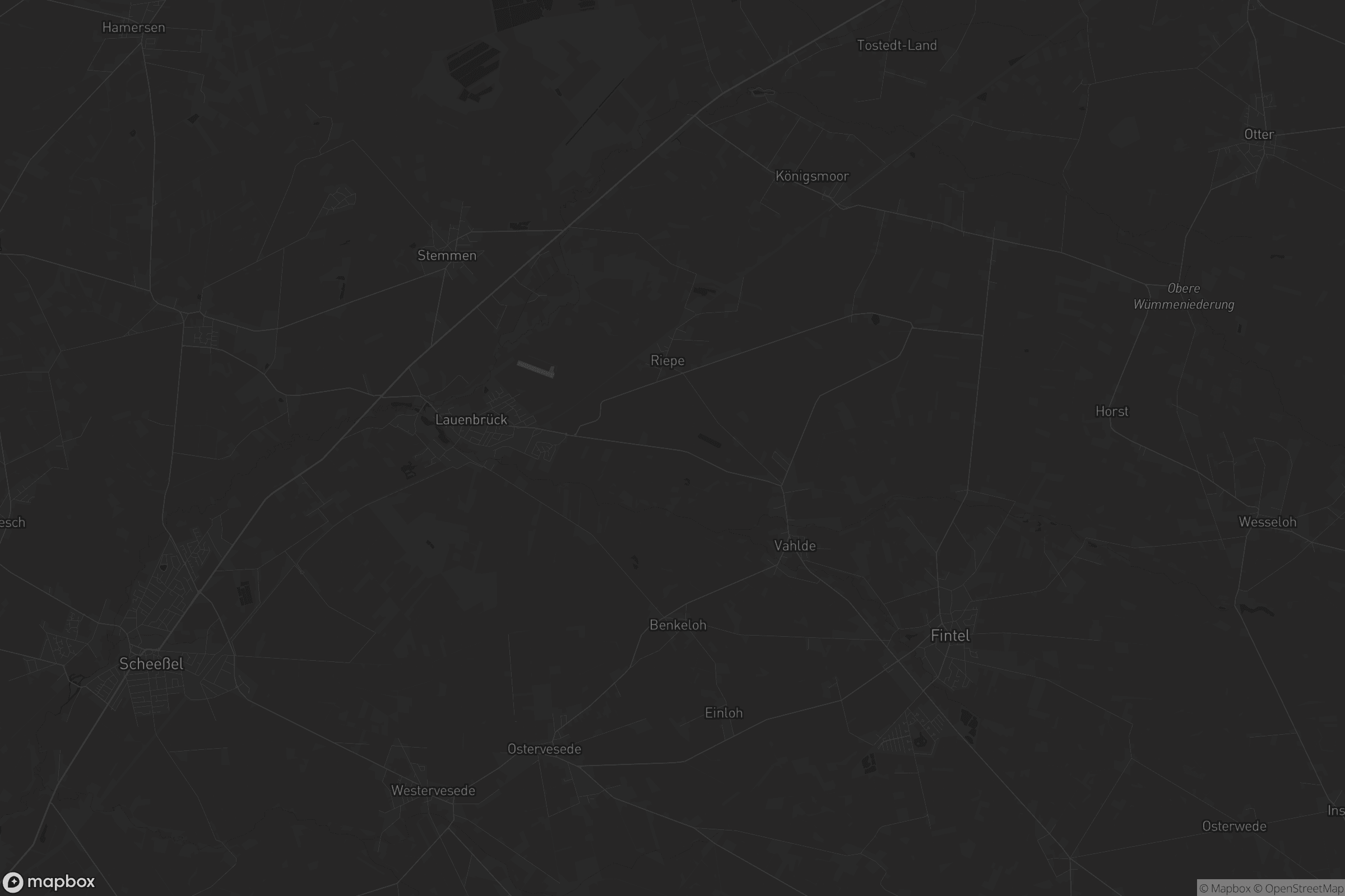 Karte von Samtgemeinde Fintel