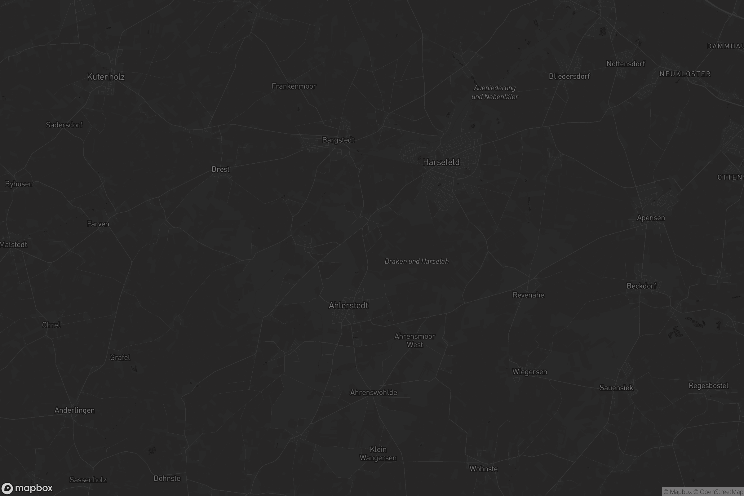 Karte von Samtgemeinde Harsefeld