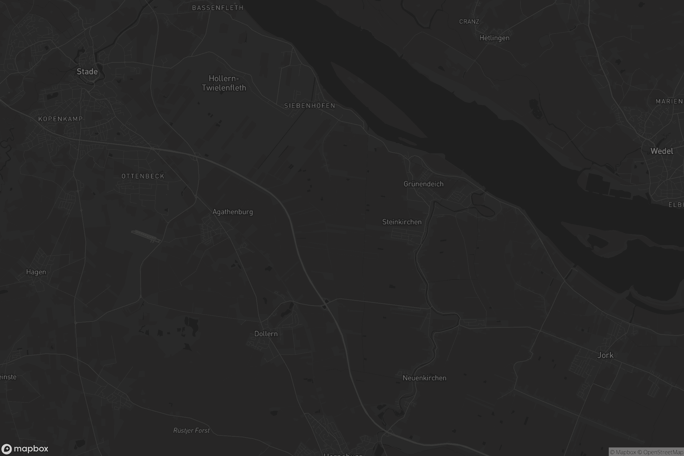 Karte von Samtgemeinde Lühe