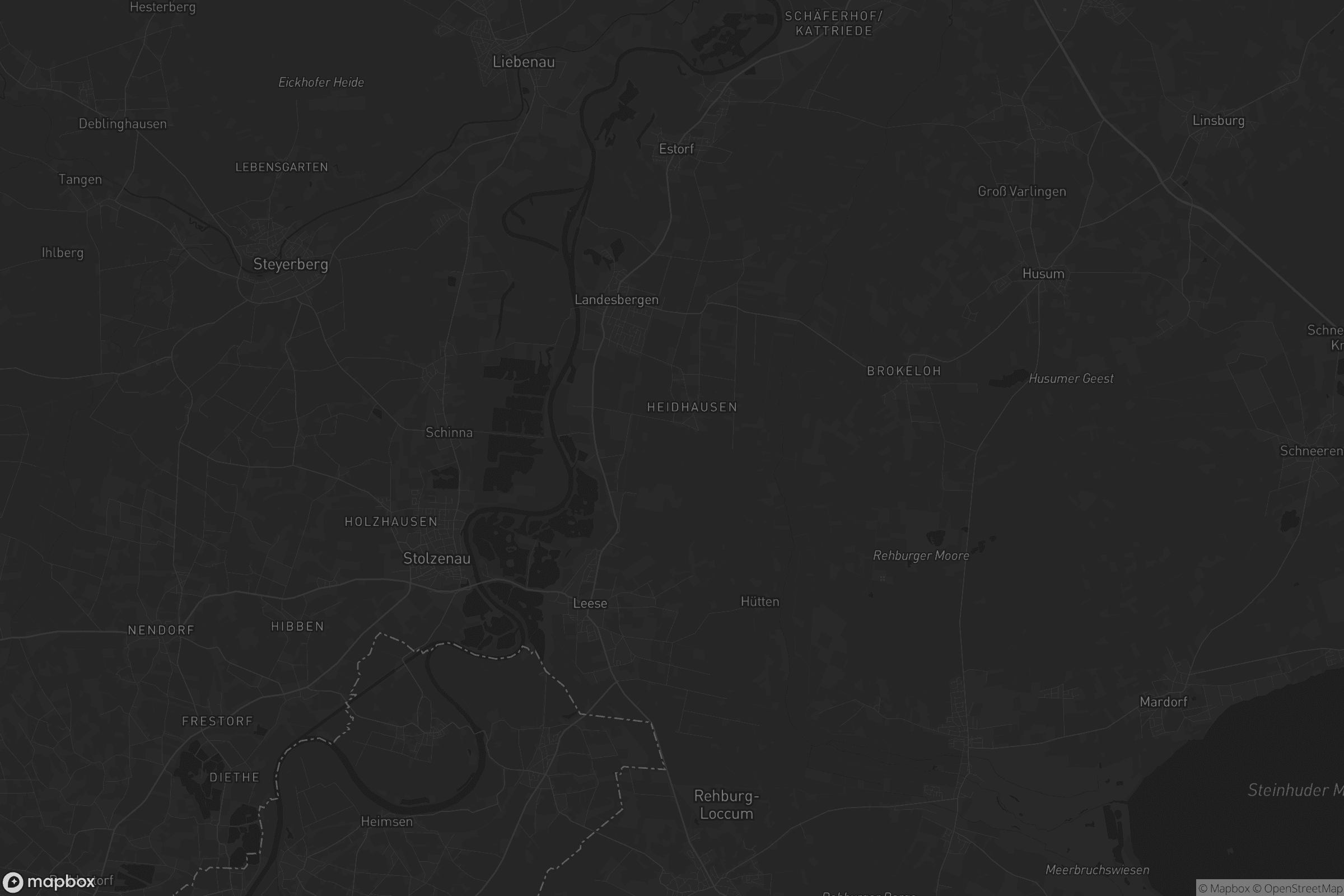 Karte von Samtgemeinde Mittelweser