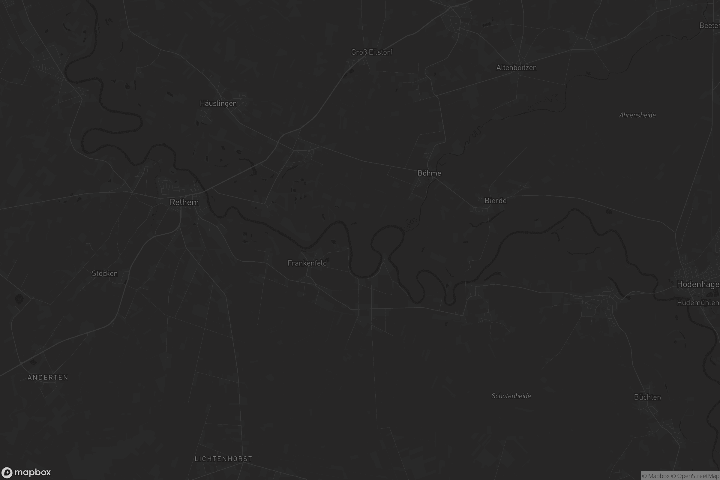 Karte von Samtgemeinde Rethem/Aller