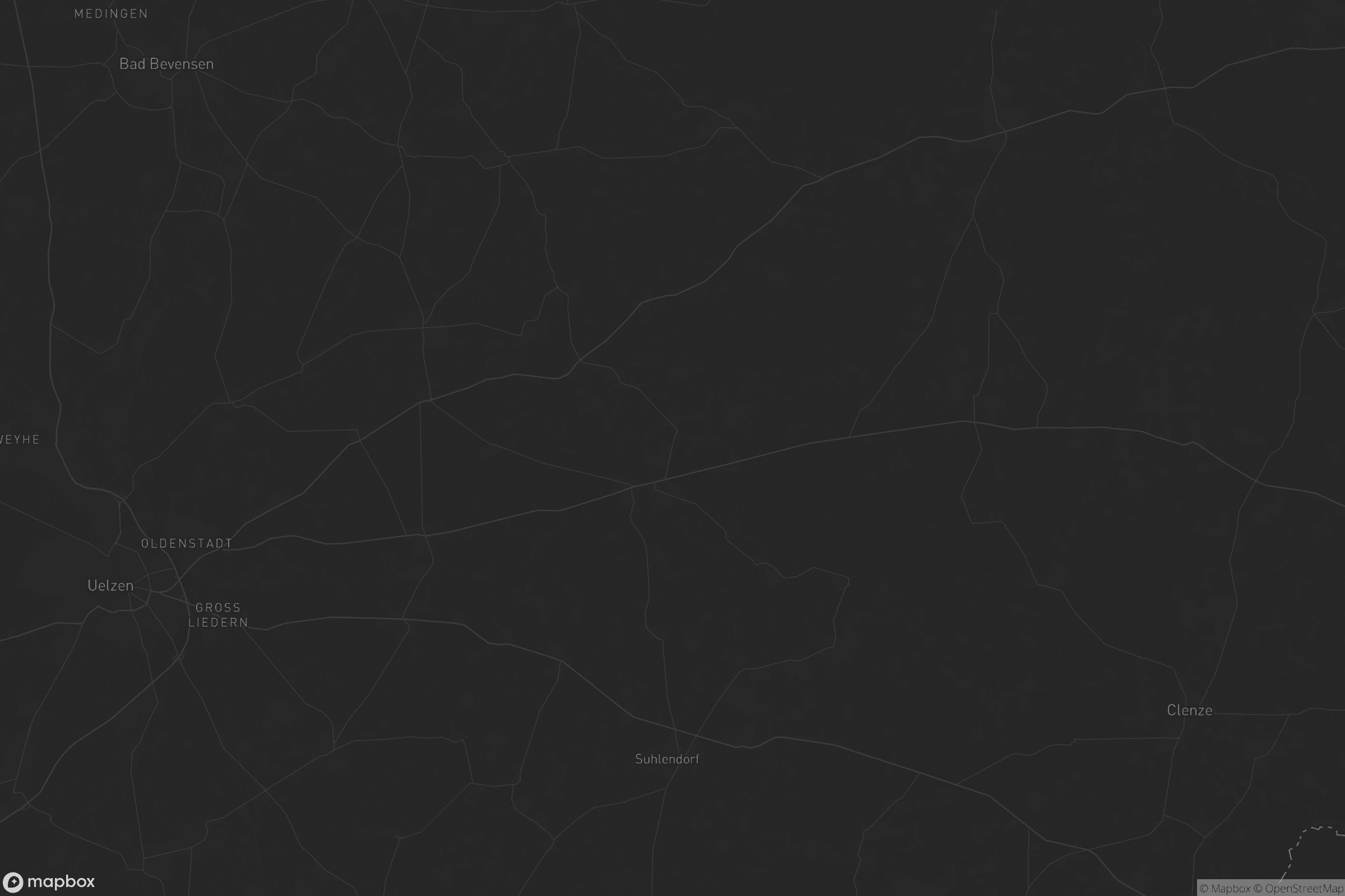 Karte von Samtgemeinde Rosche