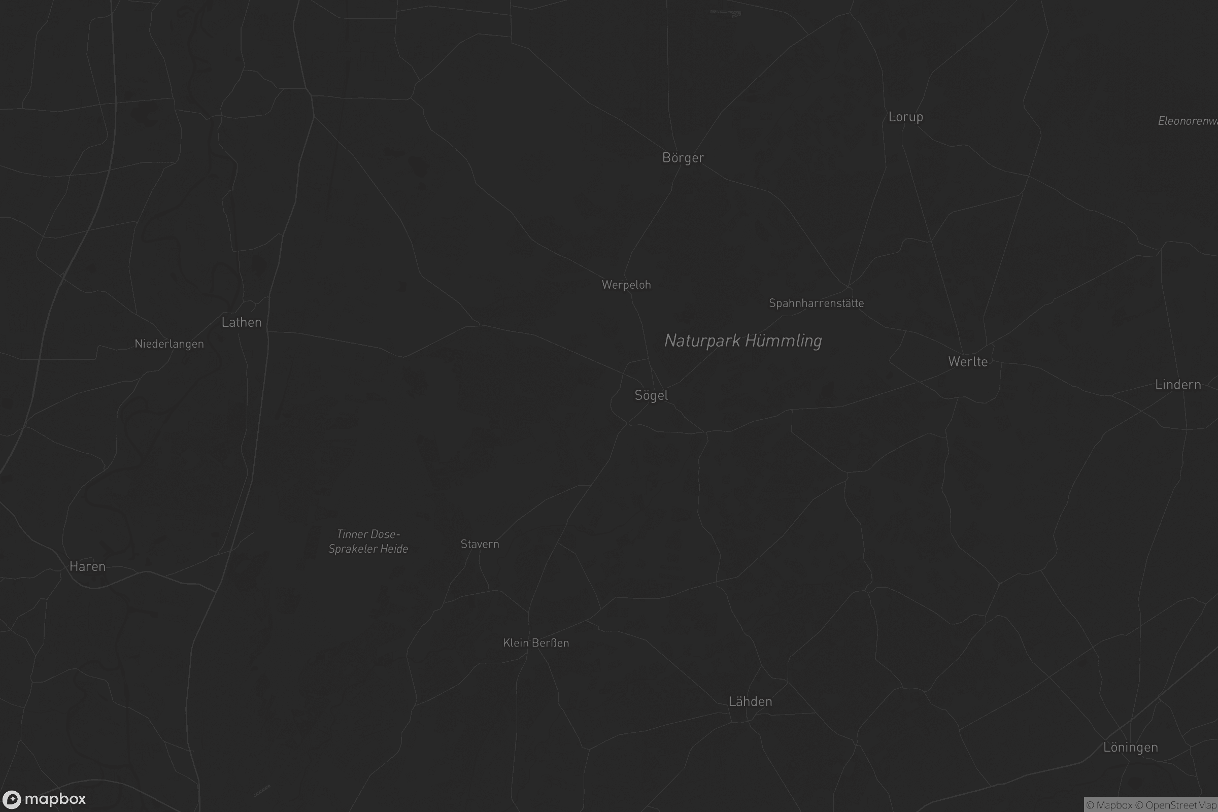 Karte von Samtgemeinde Sögel