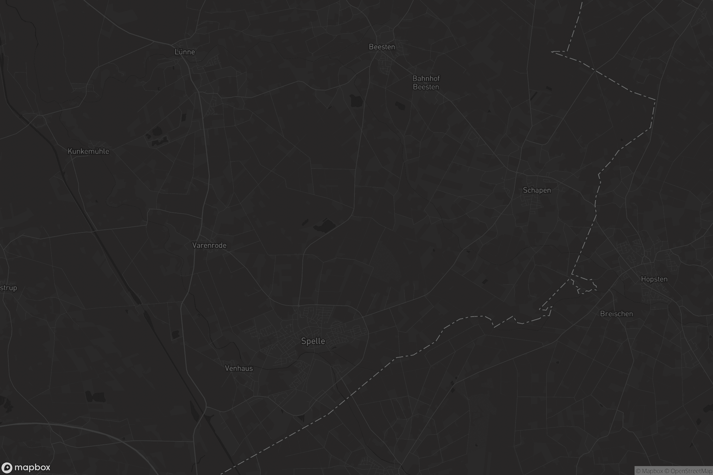 Karte von Samtgemeinde Spelle