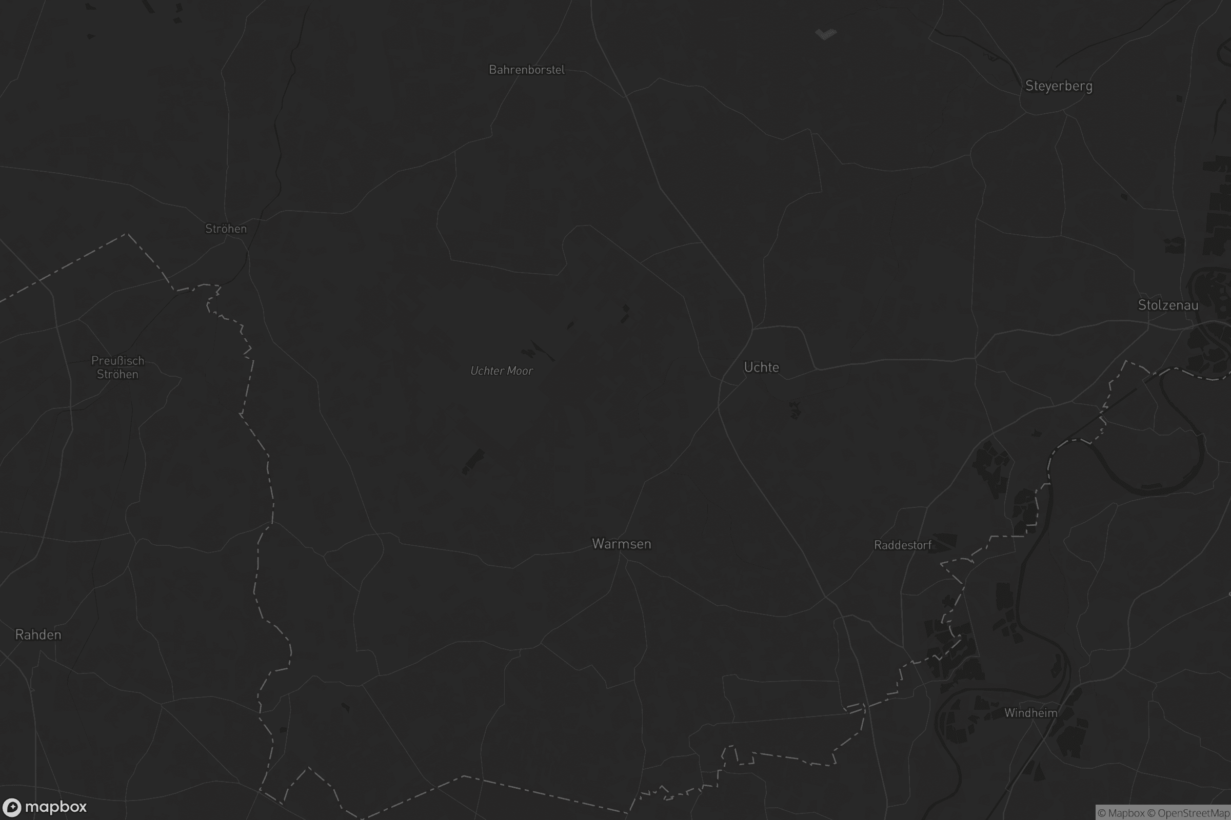 Karte von Samtgemeinde Uchte