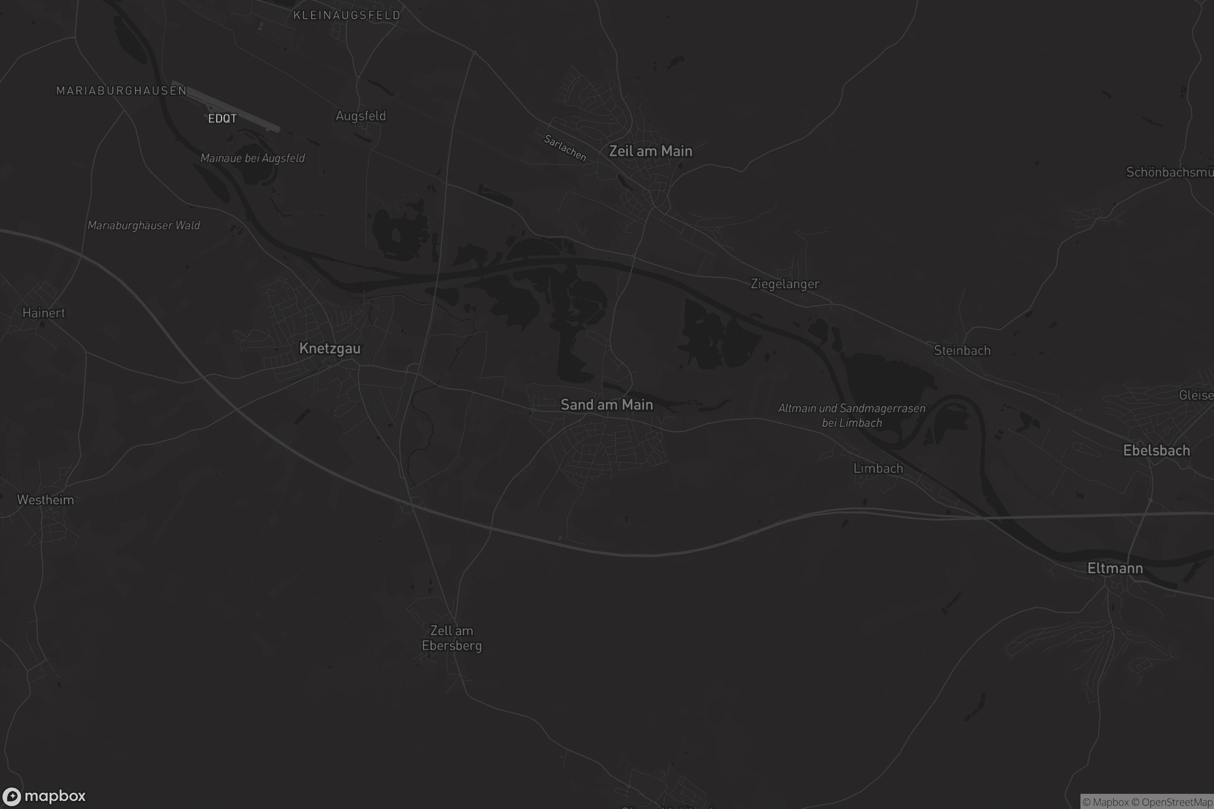 Karte von Sand am Main