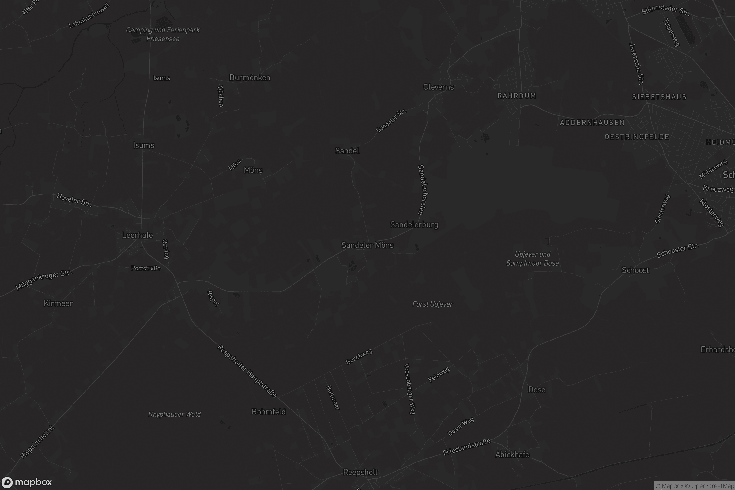Karte von Sandeler Möns