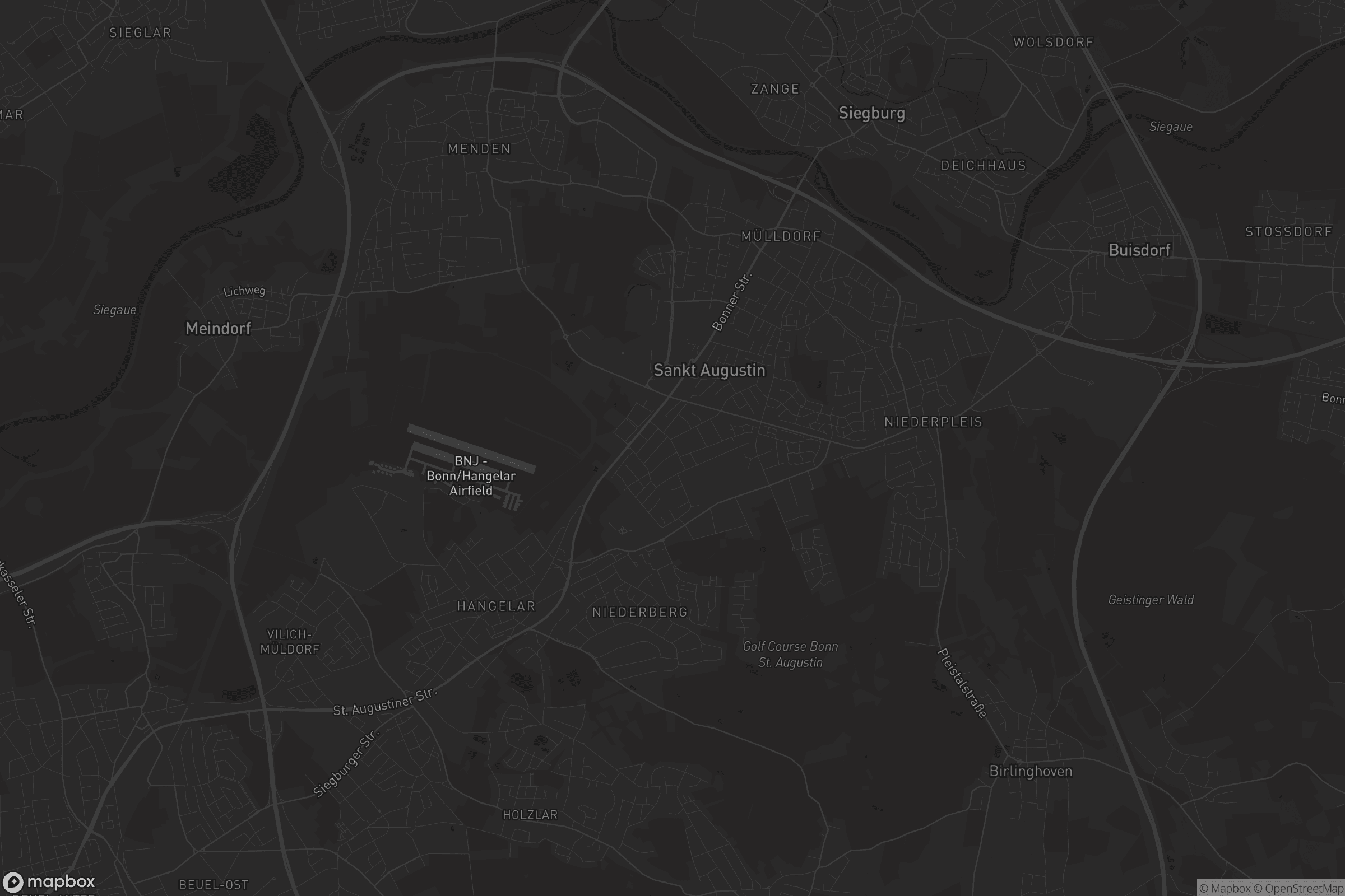 Karte von Sankt Augustin