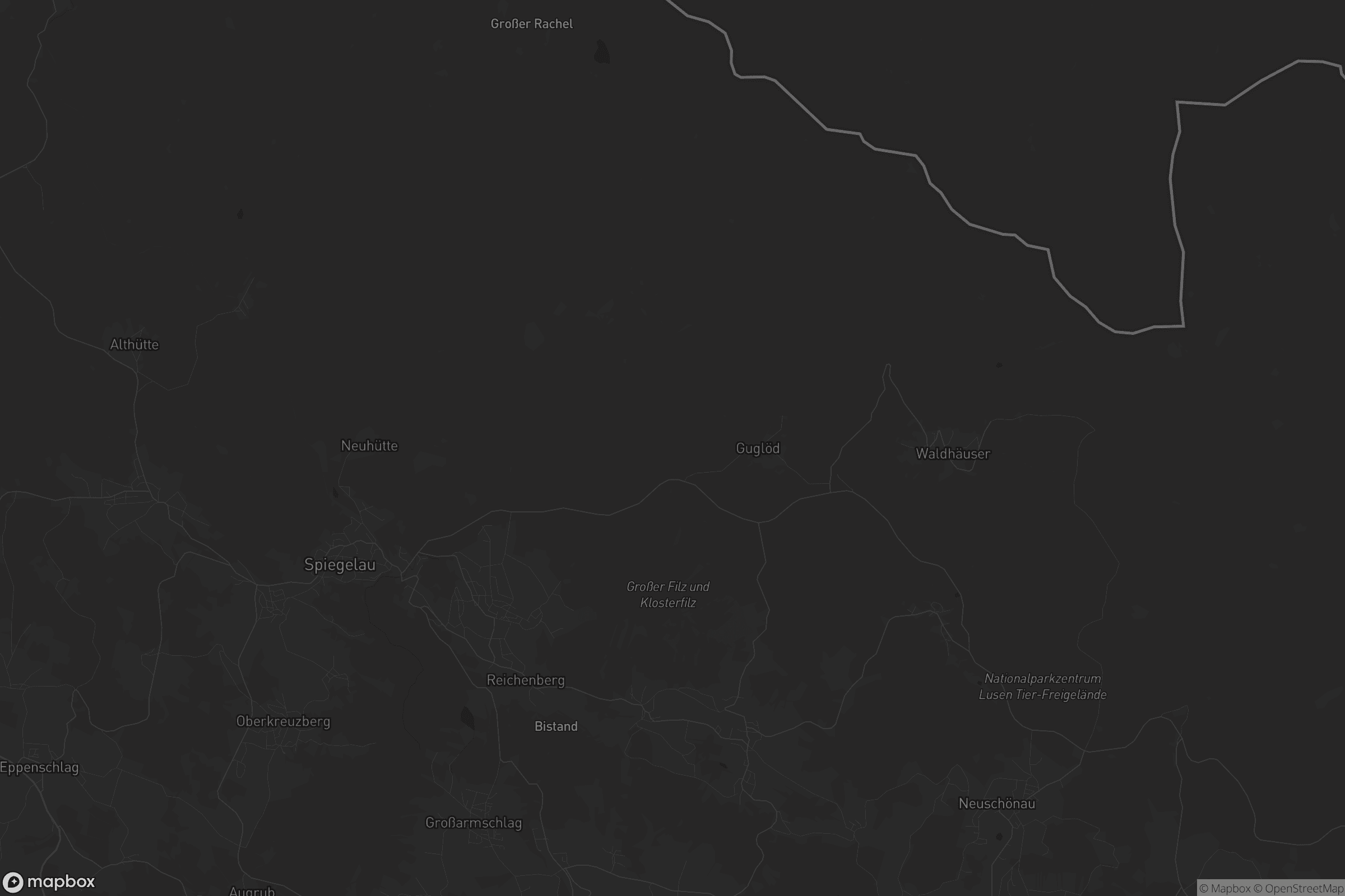 Karte von Sankt Oswald-Riedlhütte