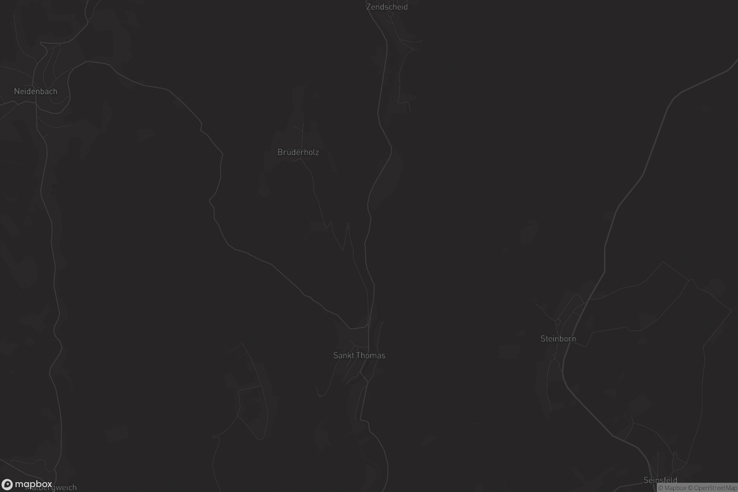 Karte von Sankt Thomas