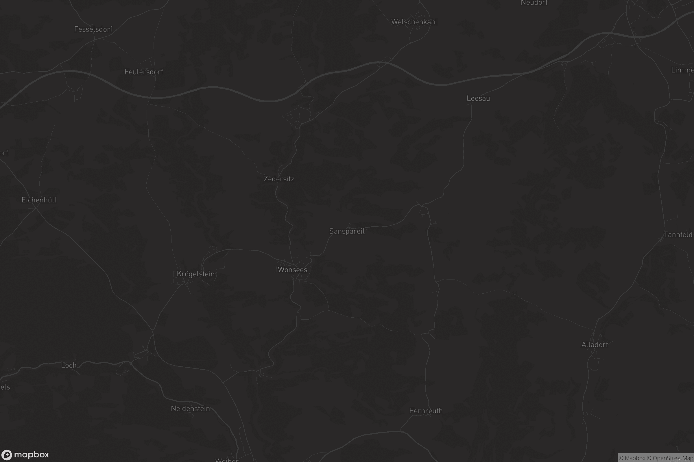 Karte von Sanspareil