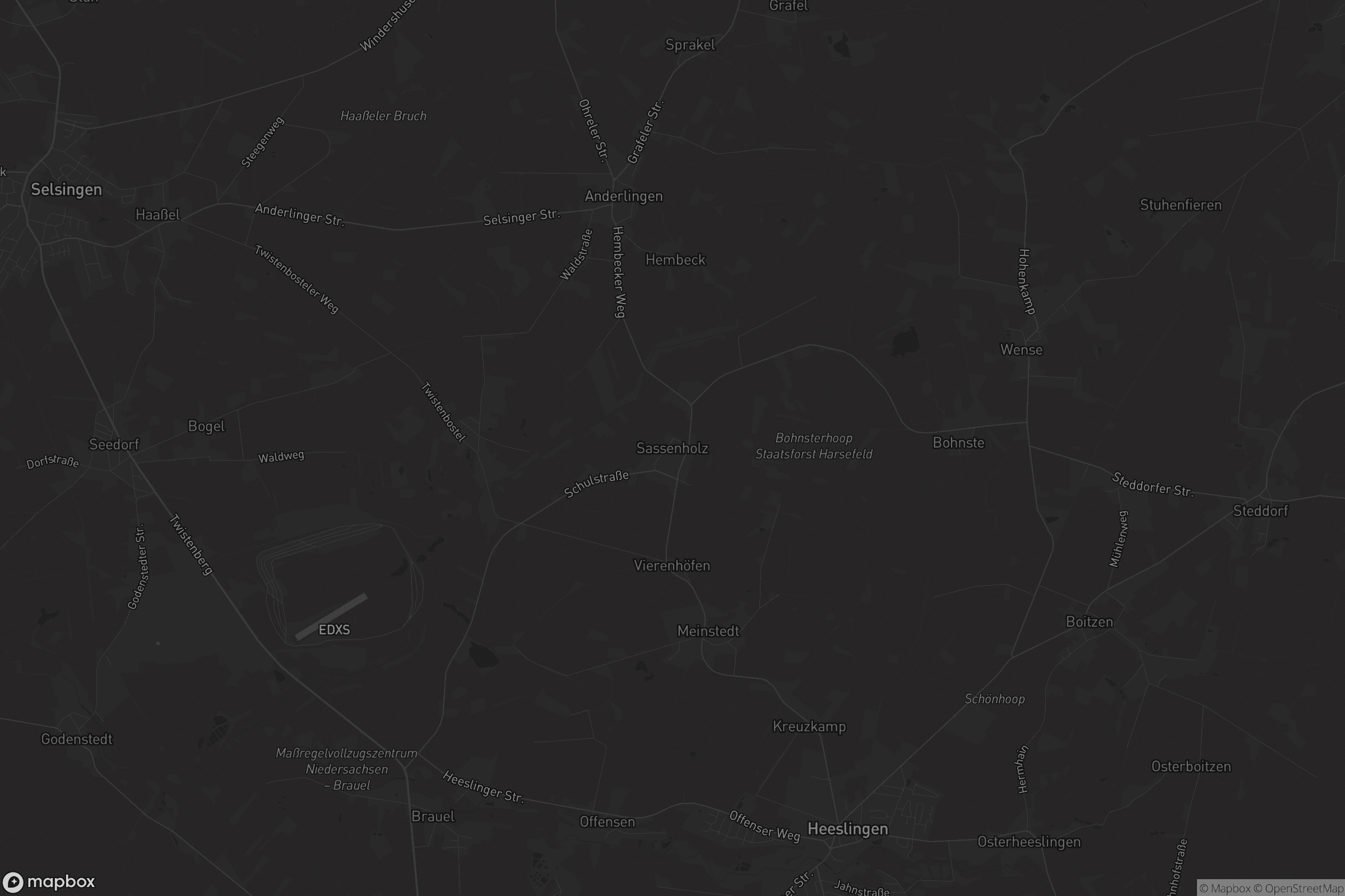 Karte von Sassenholz