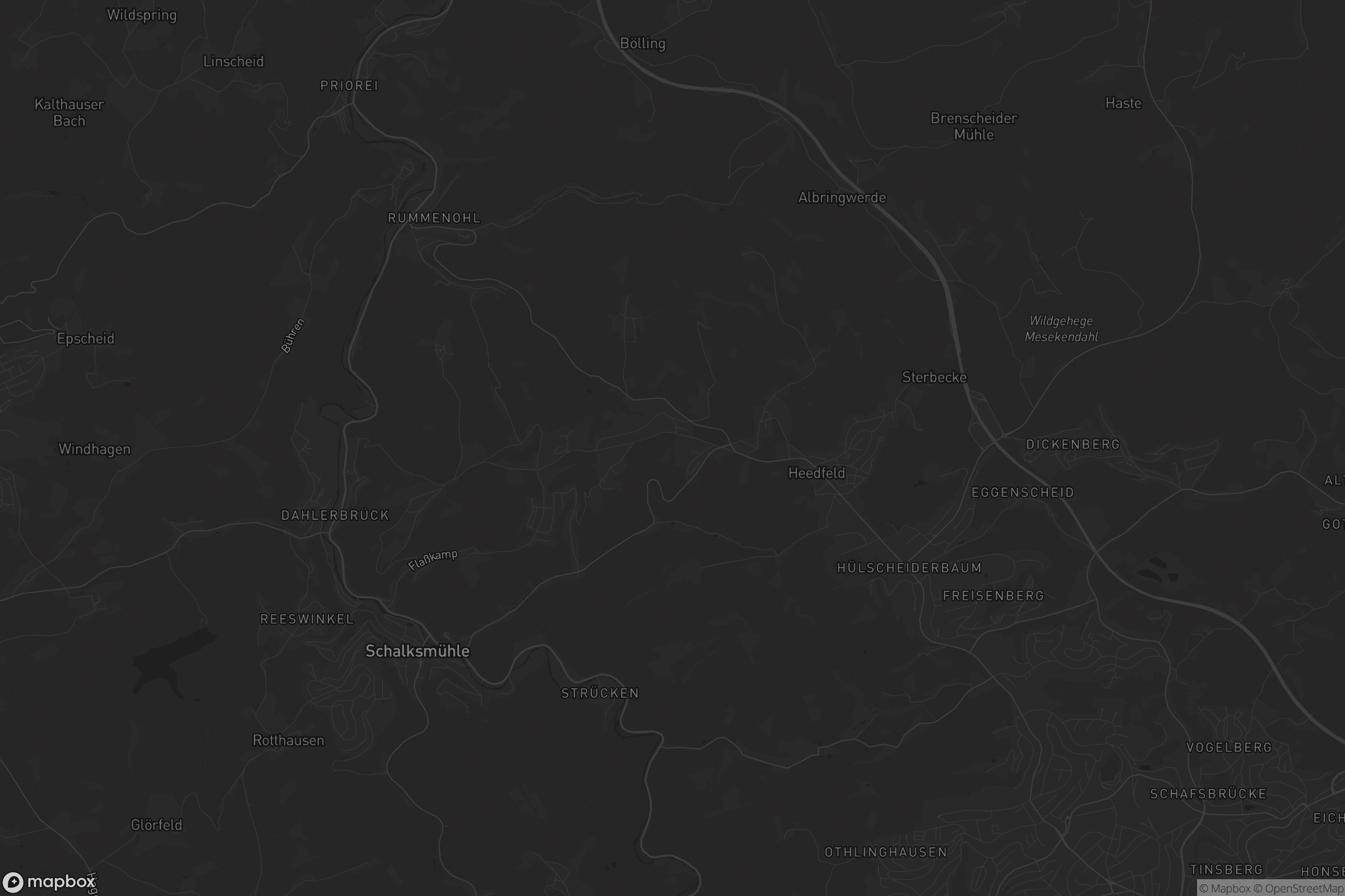 Karte von Schalksmühle