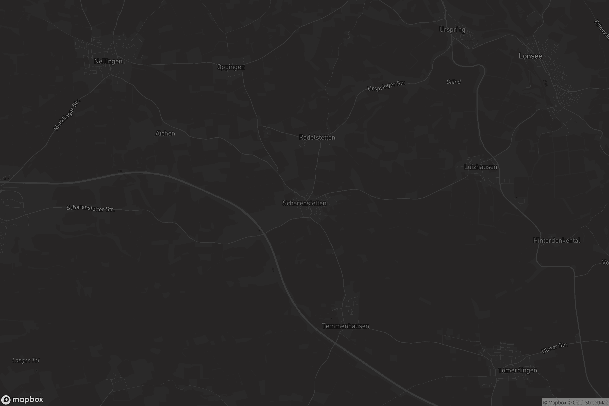 Karte von Scharenstetten