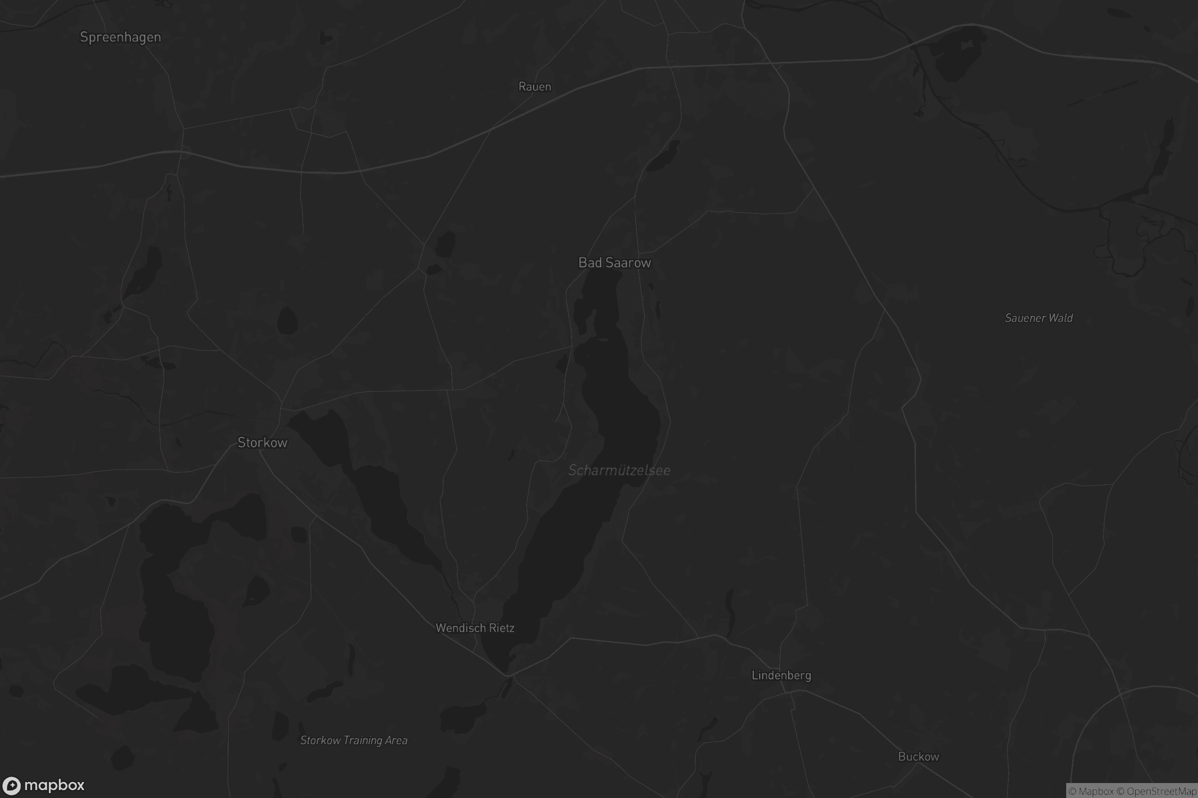 Karte von Scharmützelsee