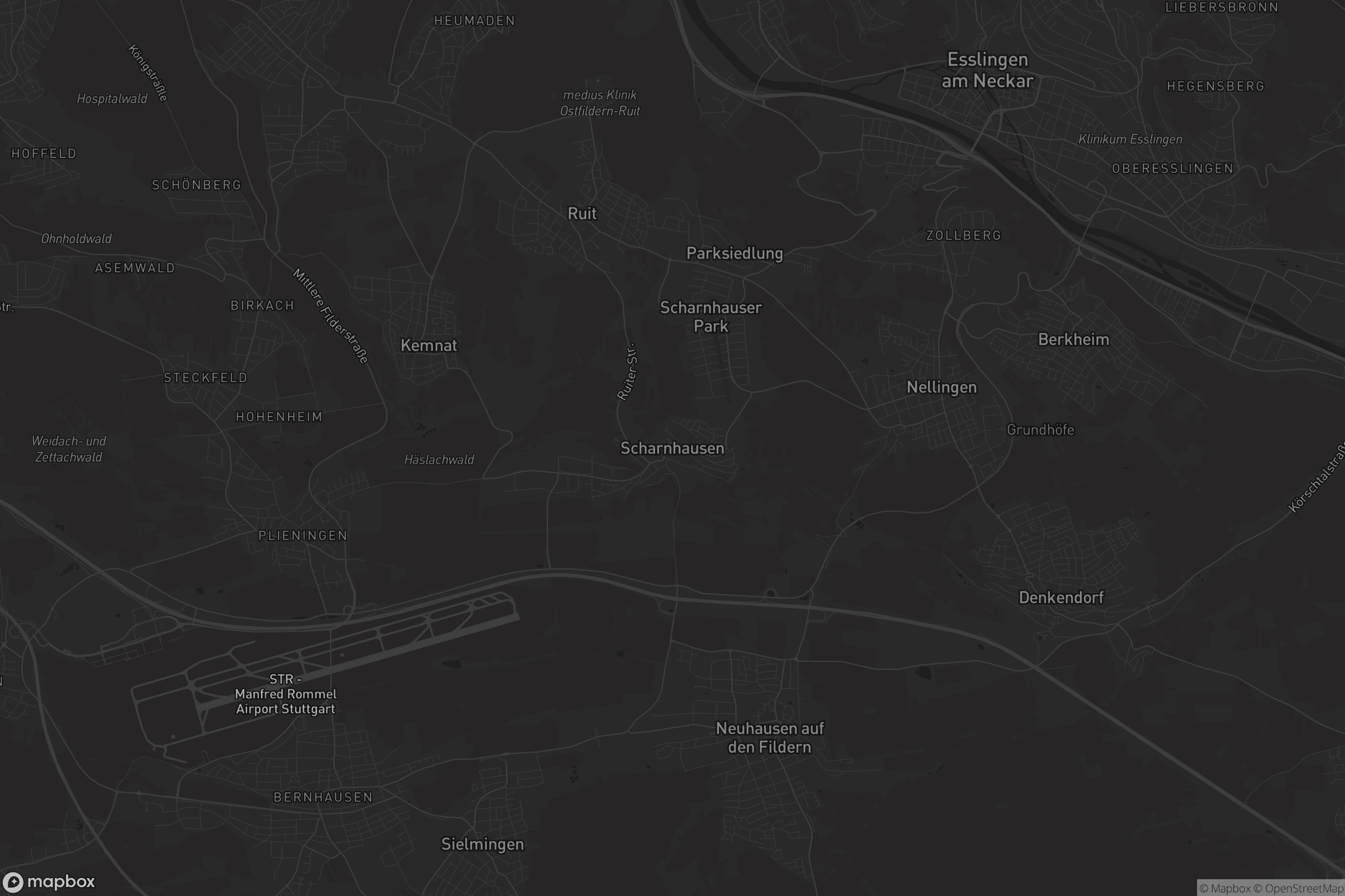 Karte von Scharnhausen