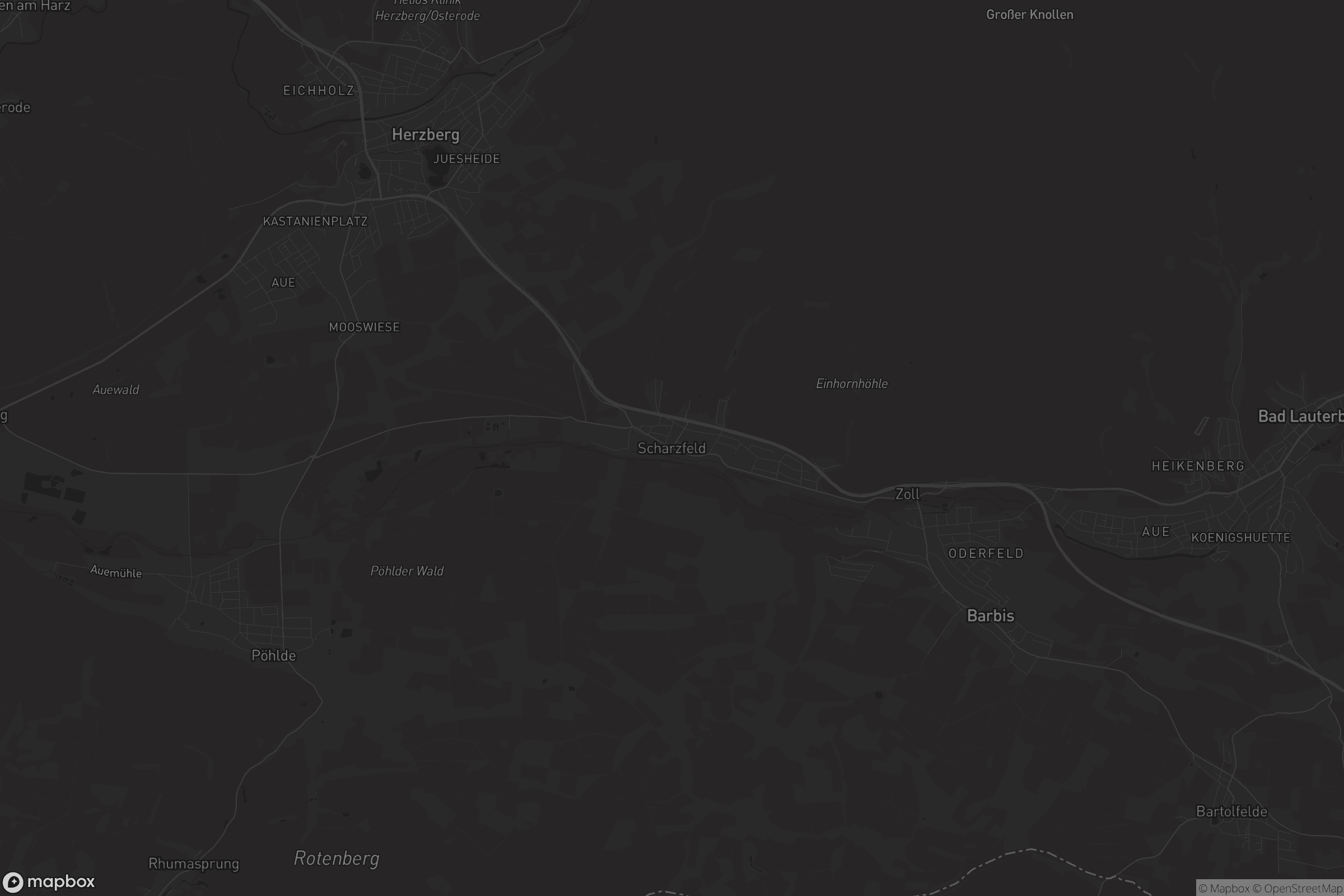 Karte von Scharzfeld