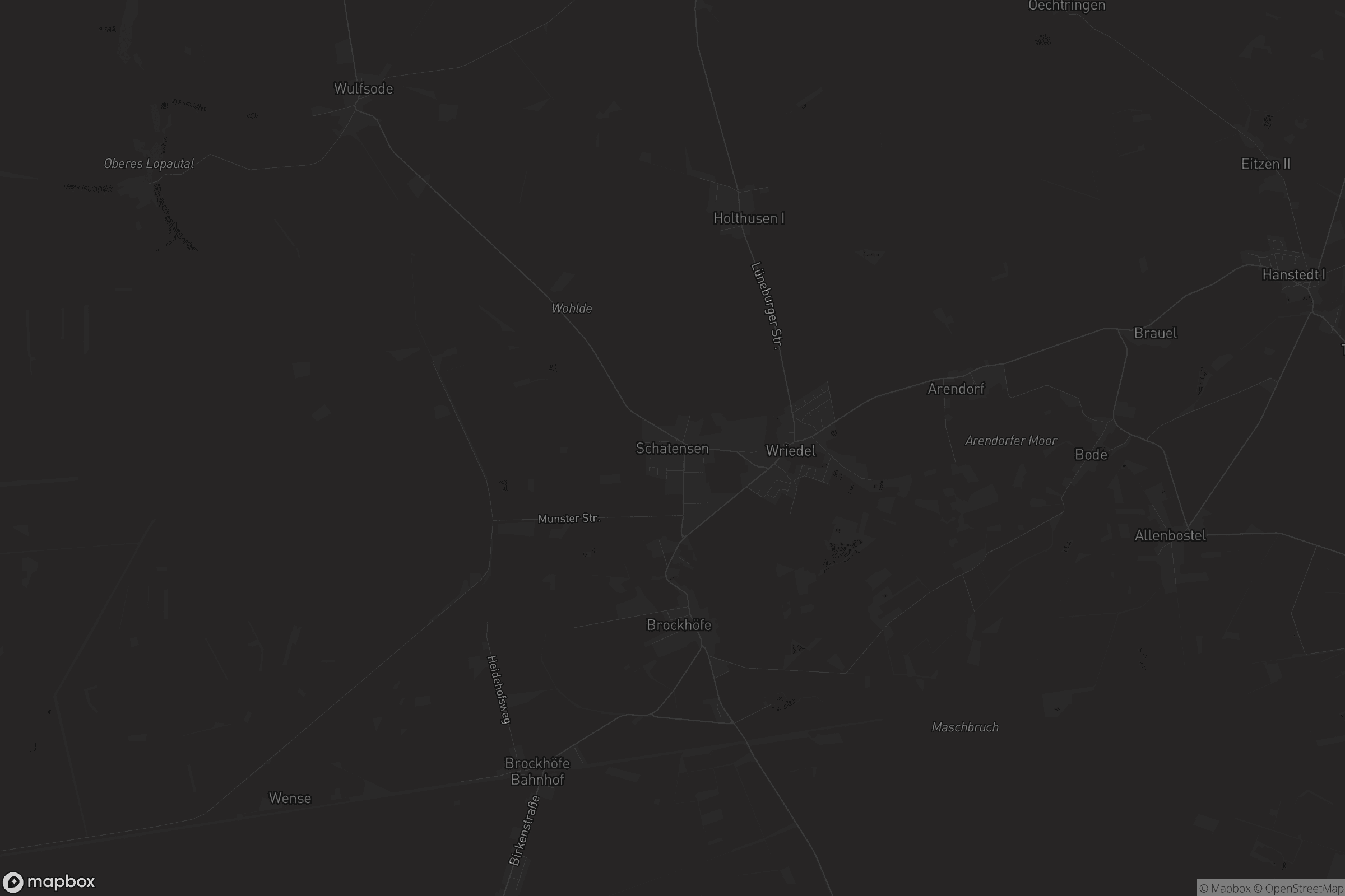 Karte von Schatensen