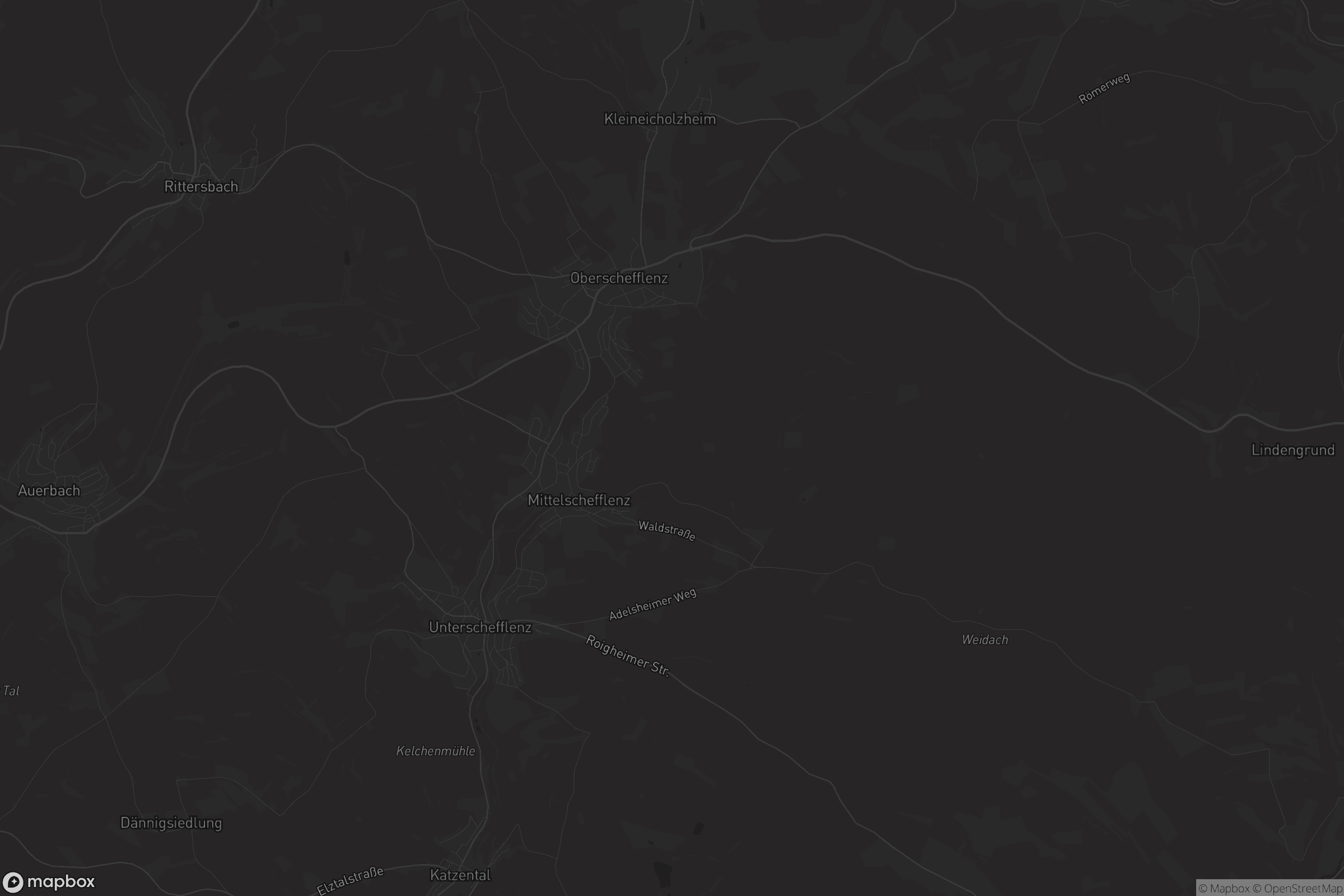 Karte von Schefflenz