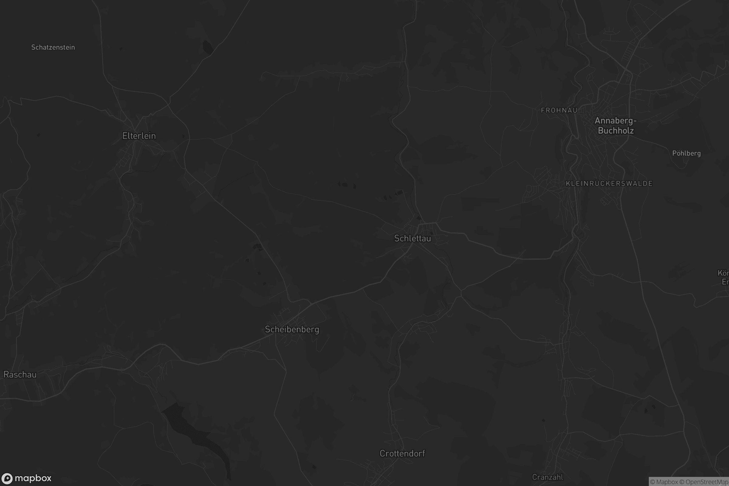 Karte von Scheibenberg-Schlettau
