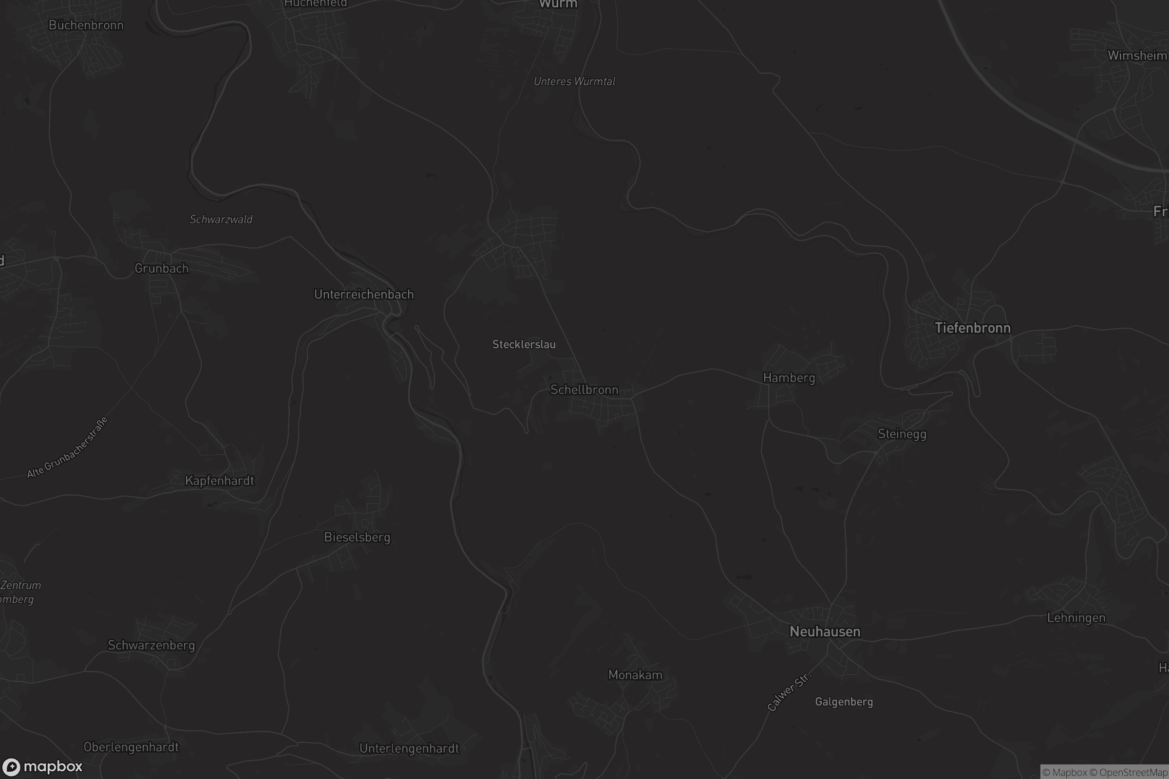 Karte von Schellbronn