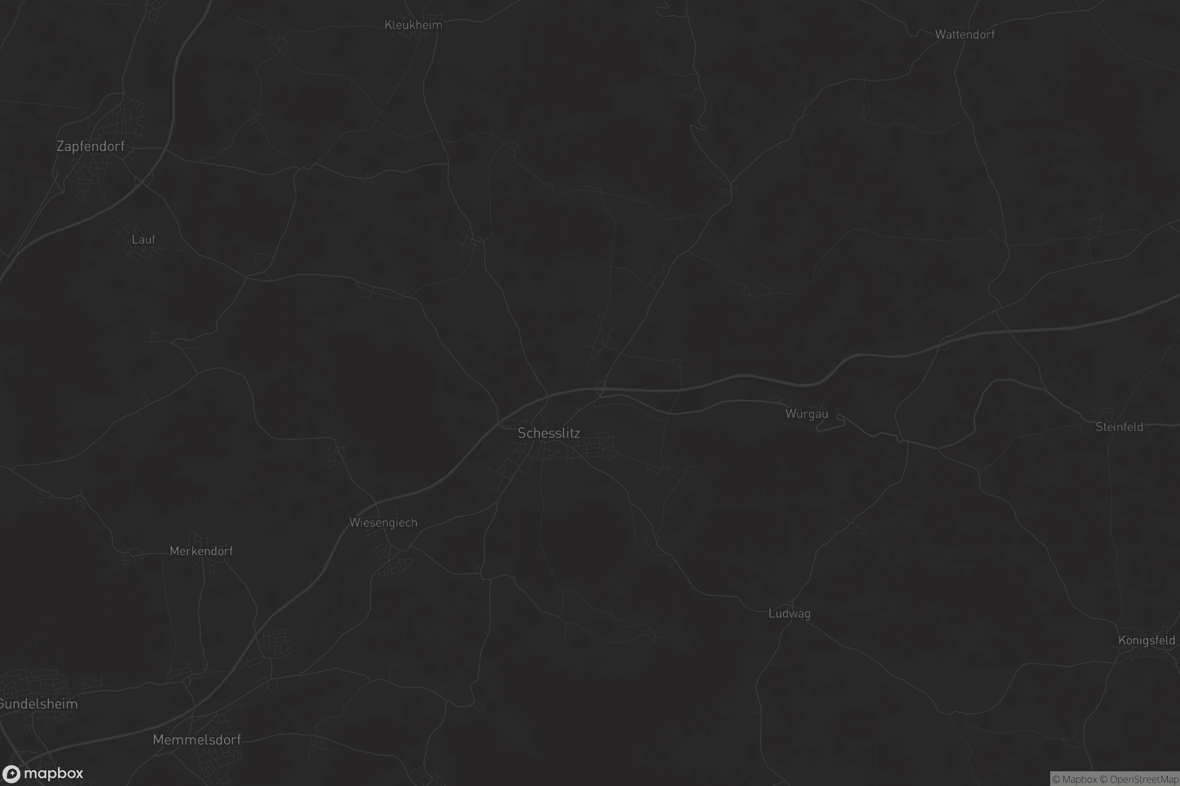 Karte von Scheßlitz