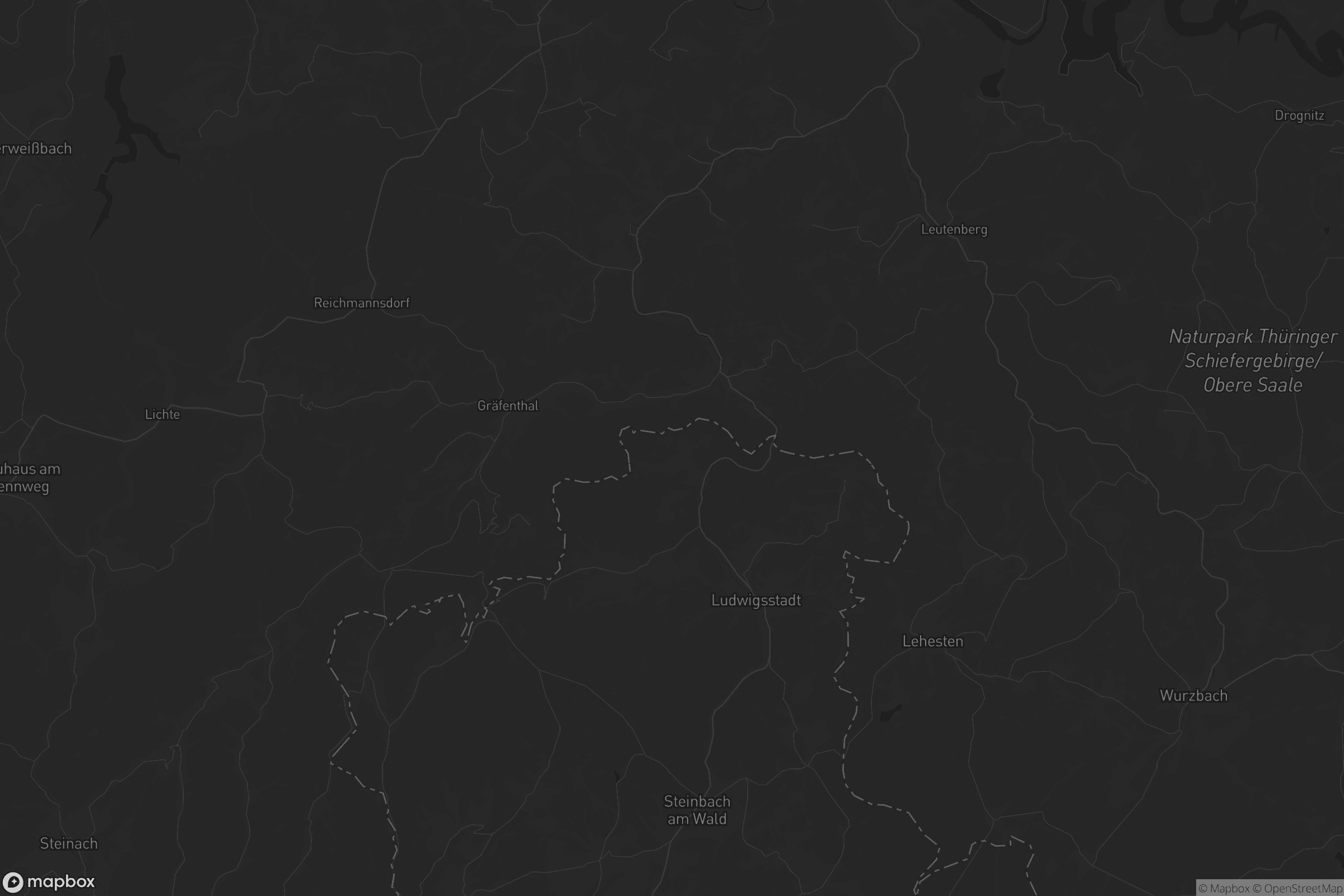 Karte von Schiefergebirge