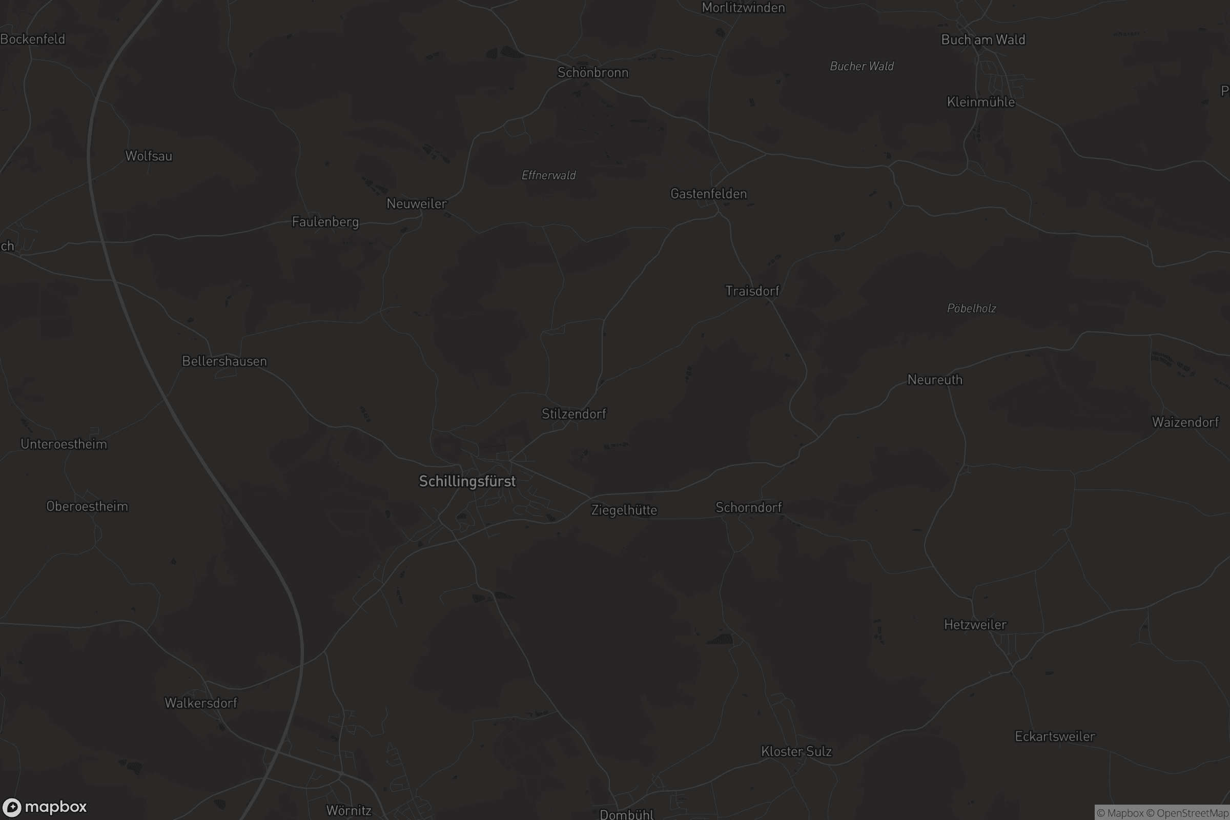 Karte von Schillingsfürst