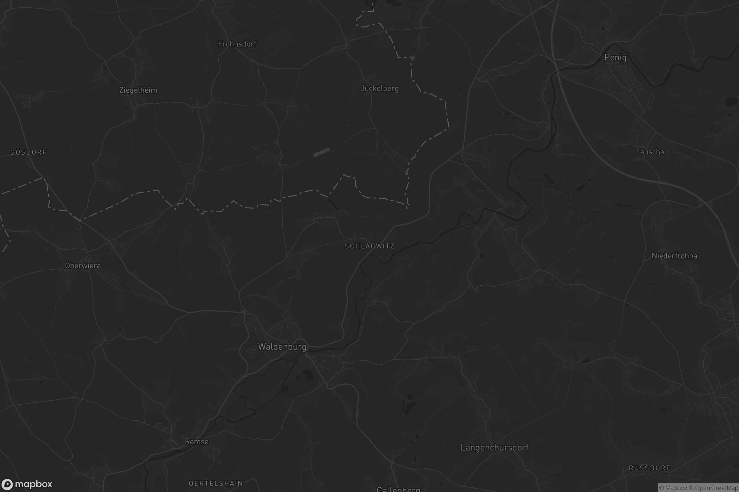 Karte von Schlagwitz