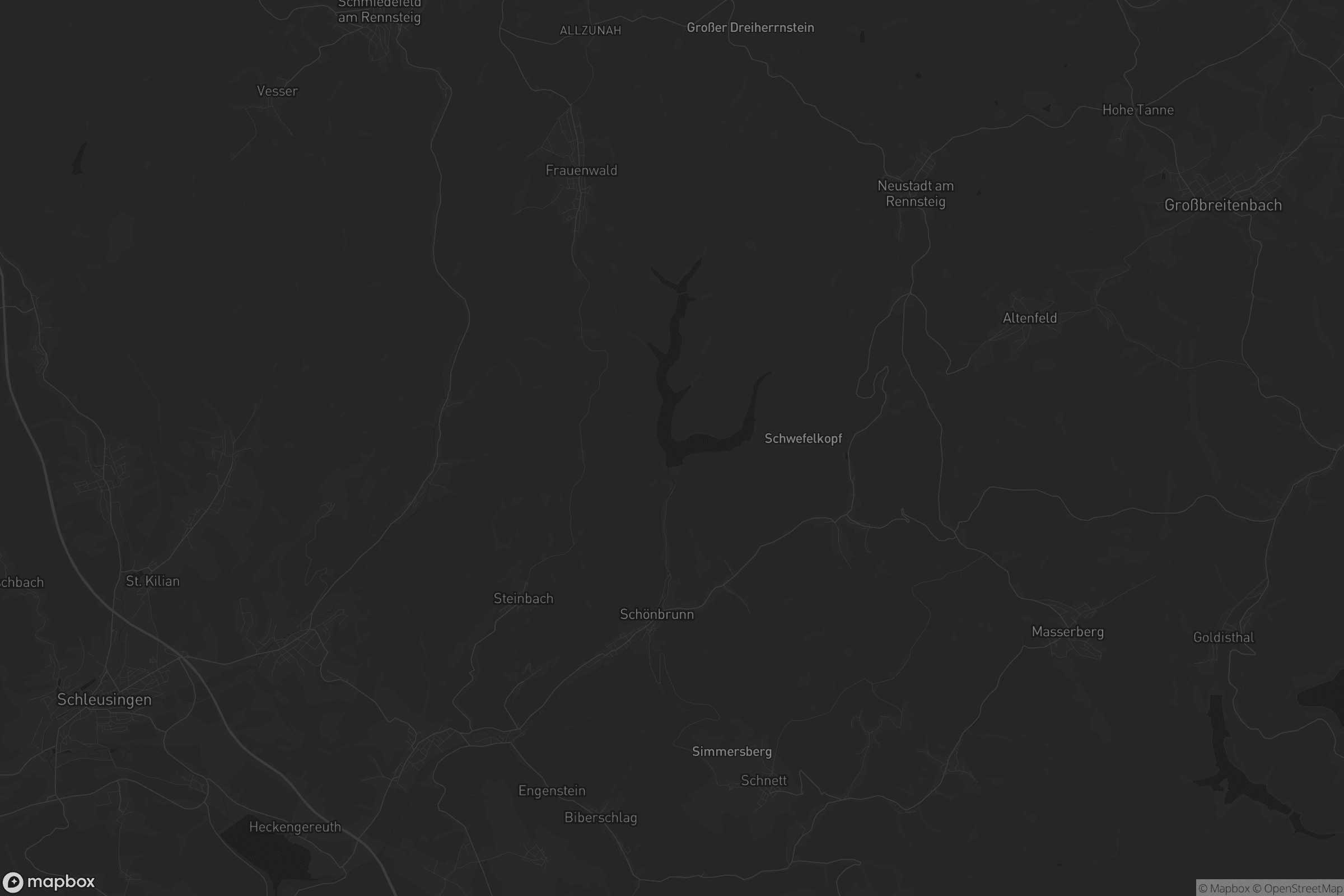 Karte von Schleusegrund