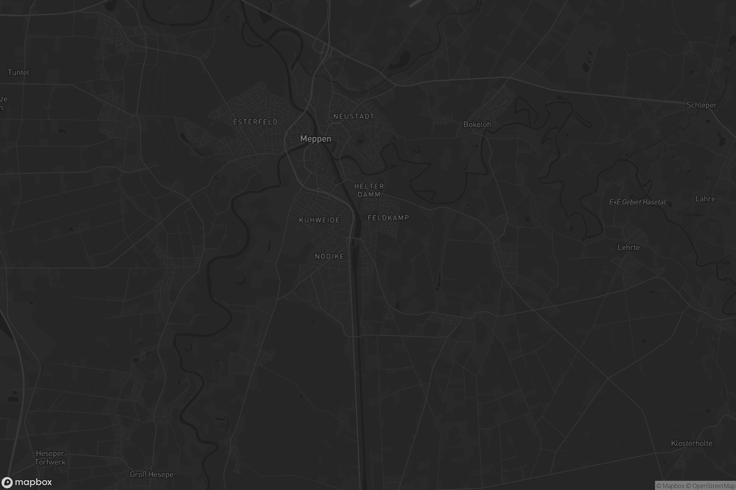 Karte von Schleusengruppe