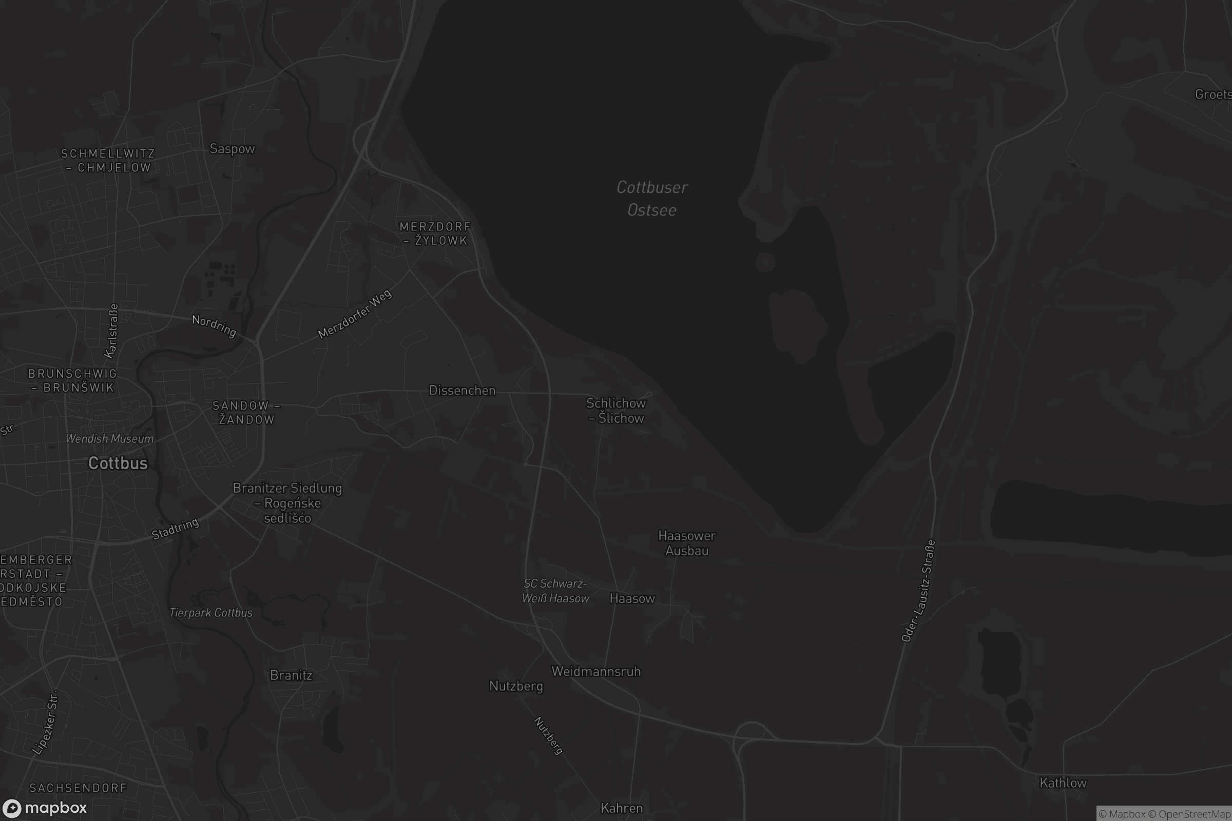 Karte von Schlichow - Šlichow