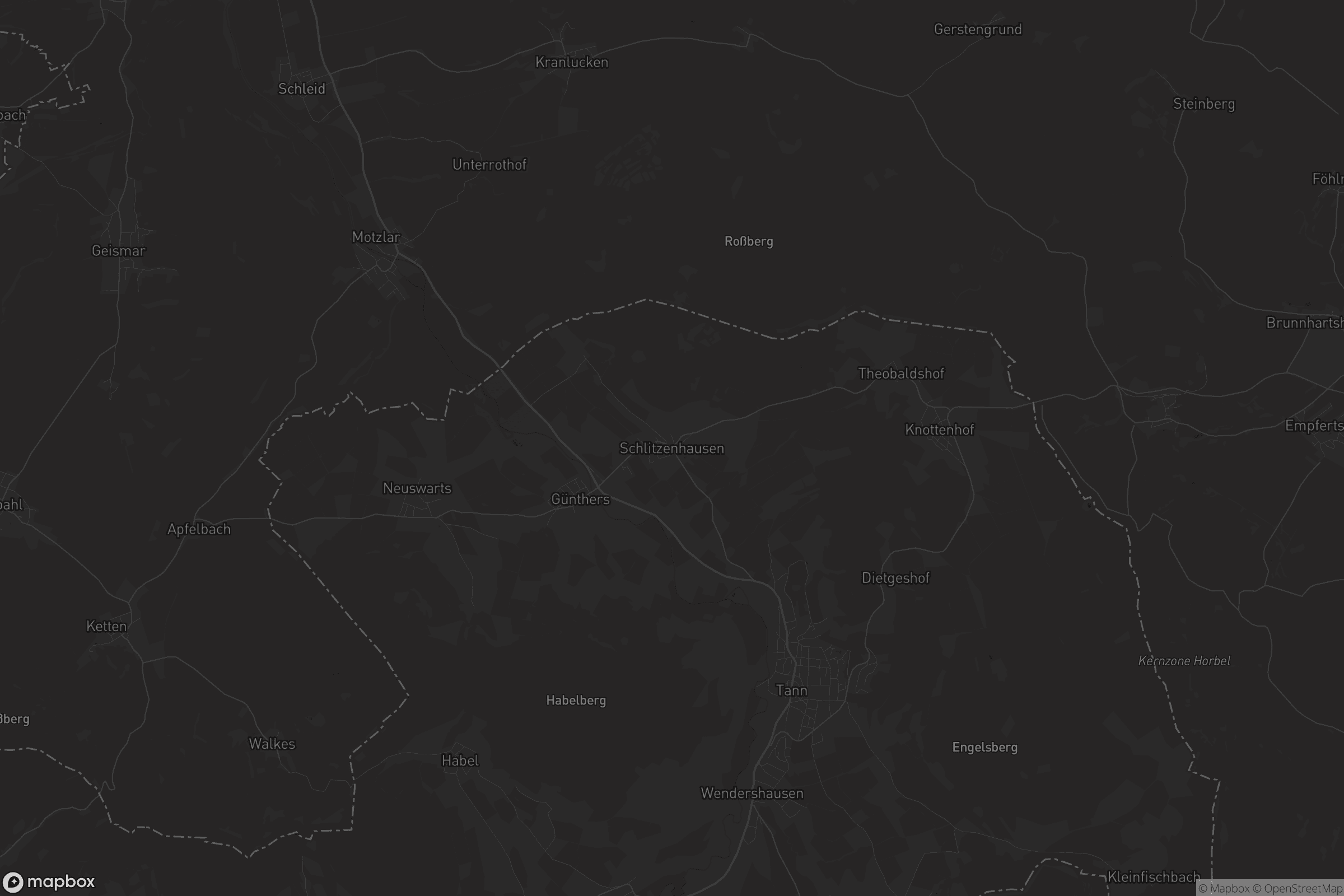 Karte von Schlitzenhausen