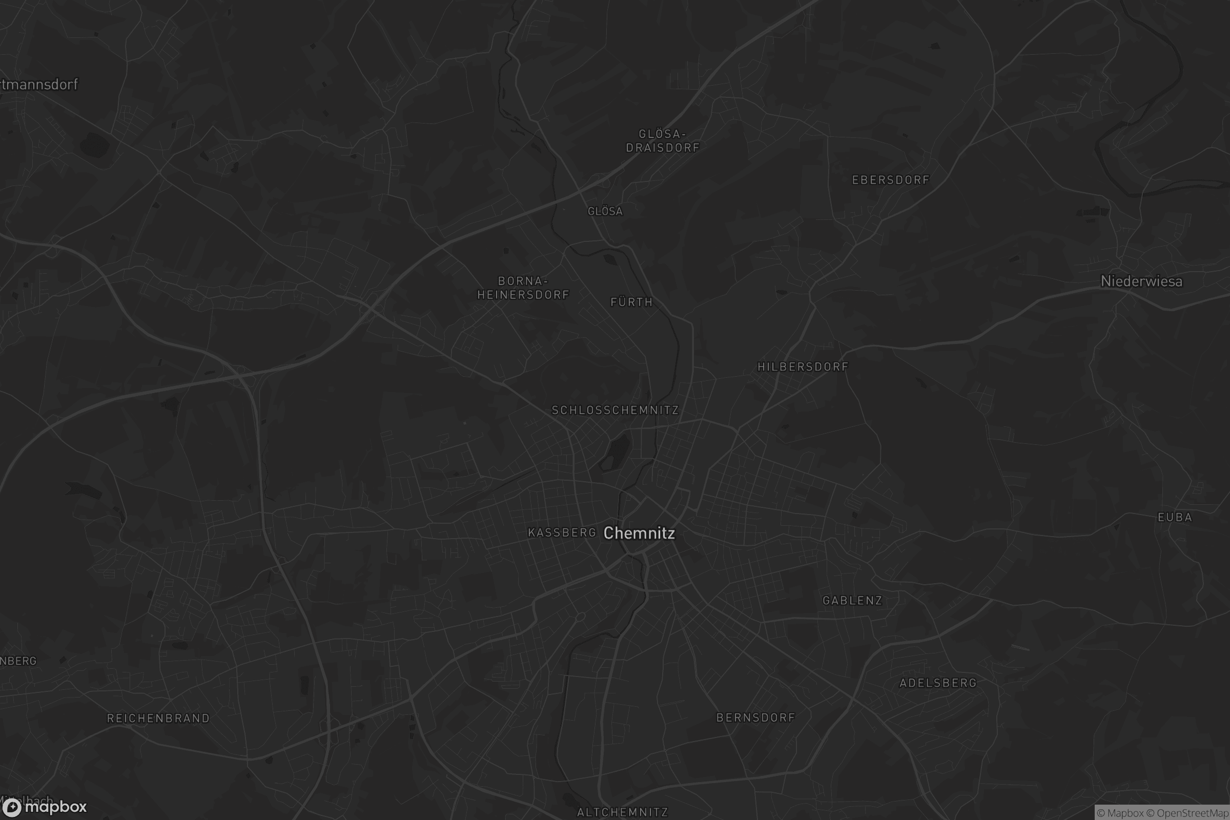Karte von Schloßchemnitz