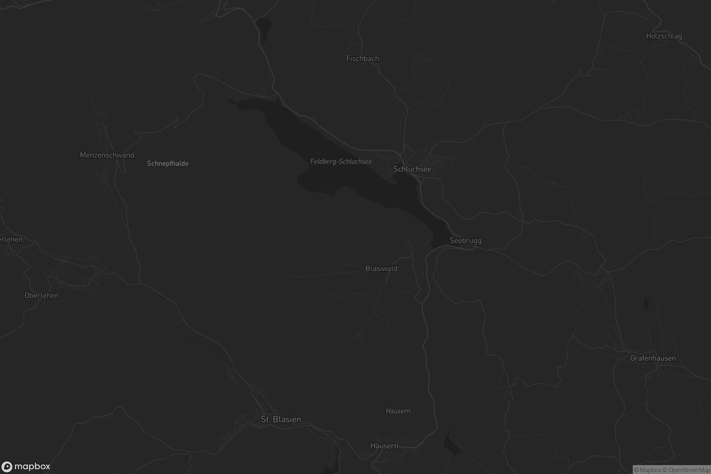 Karte von Schluchsee