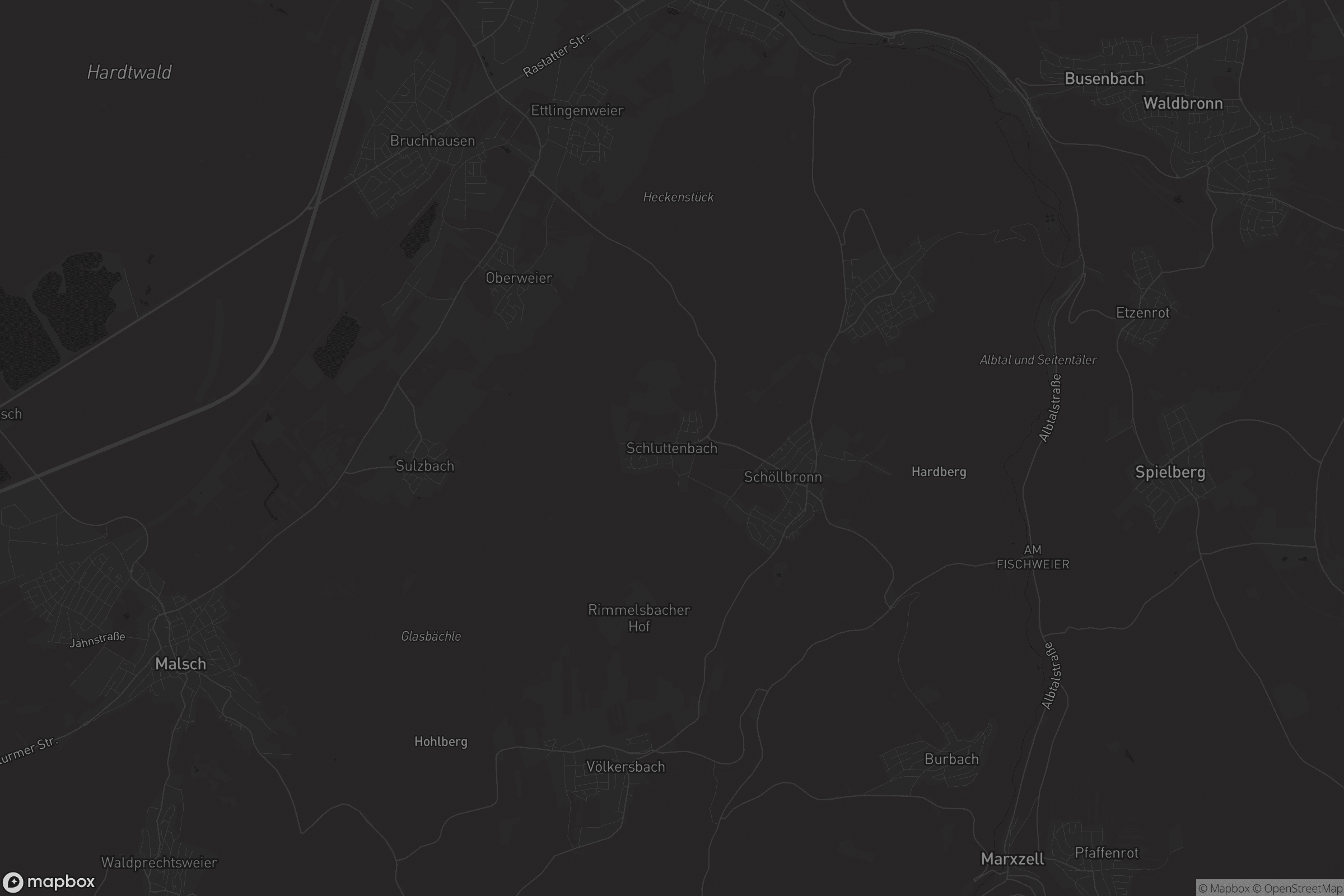 Karte von Schluttenbach