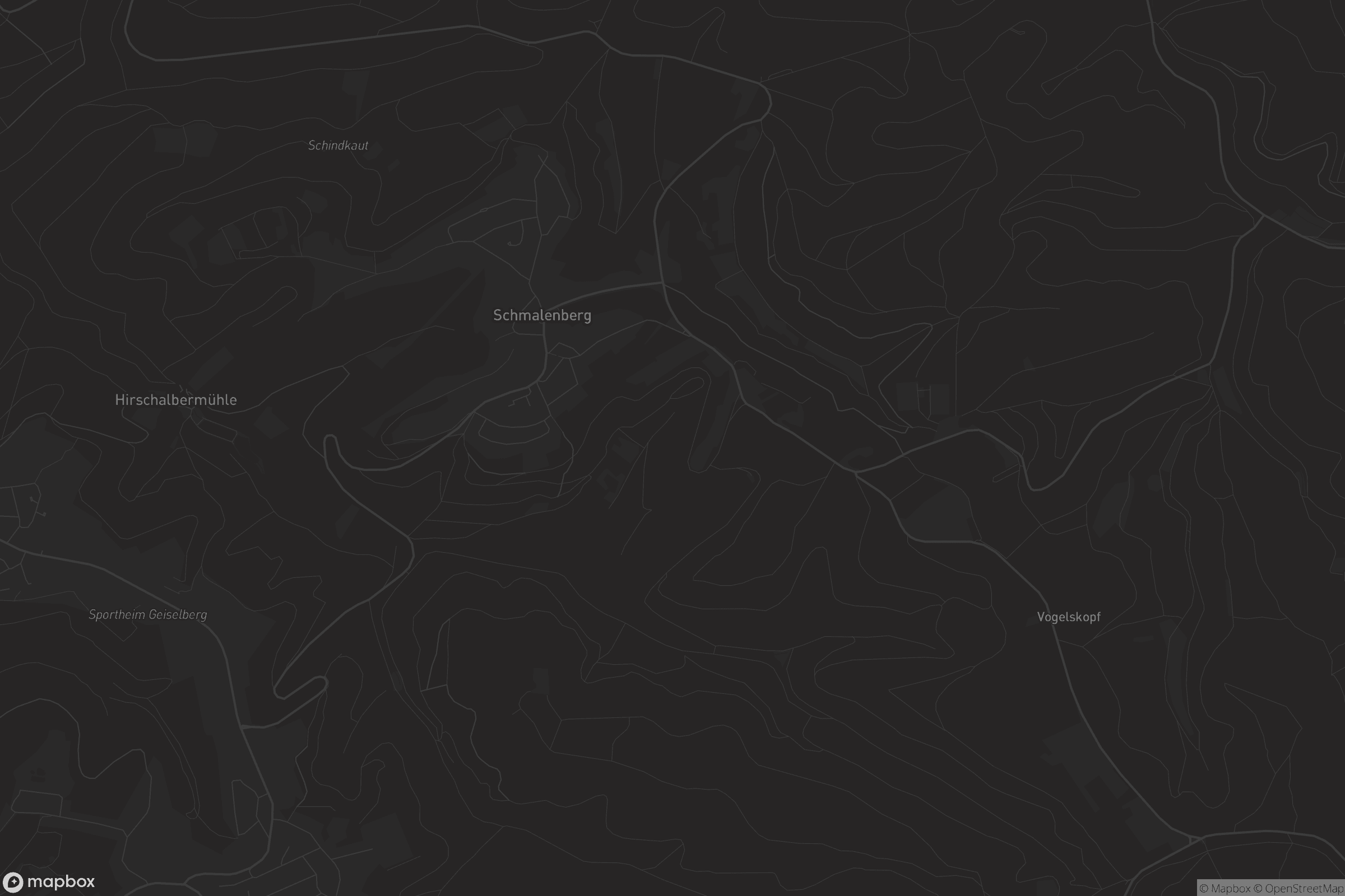 Karte von Schmalenberg