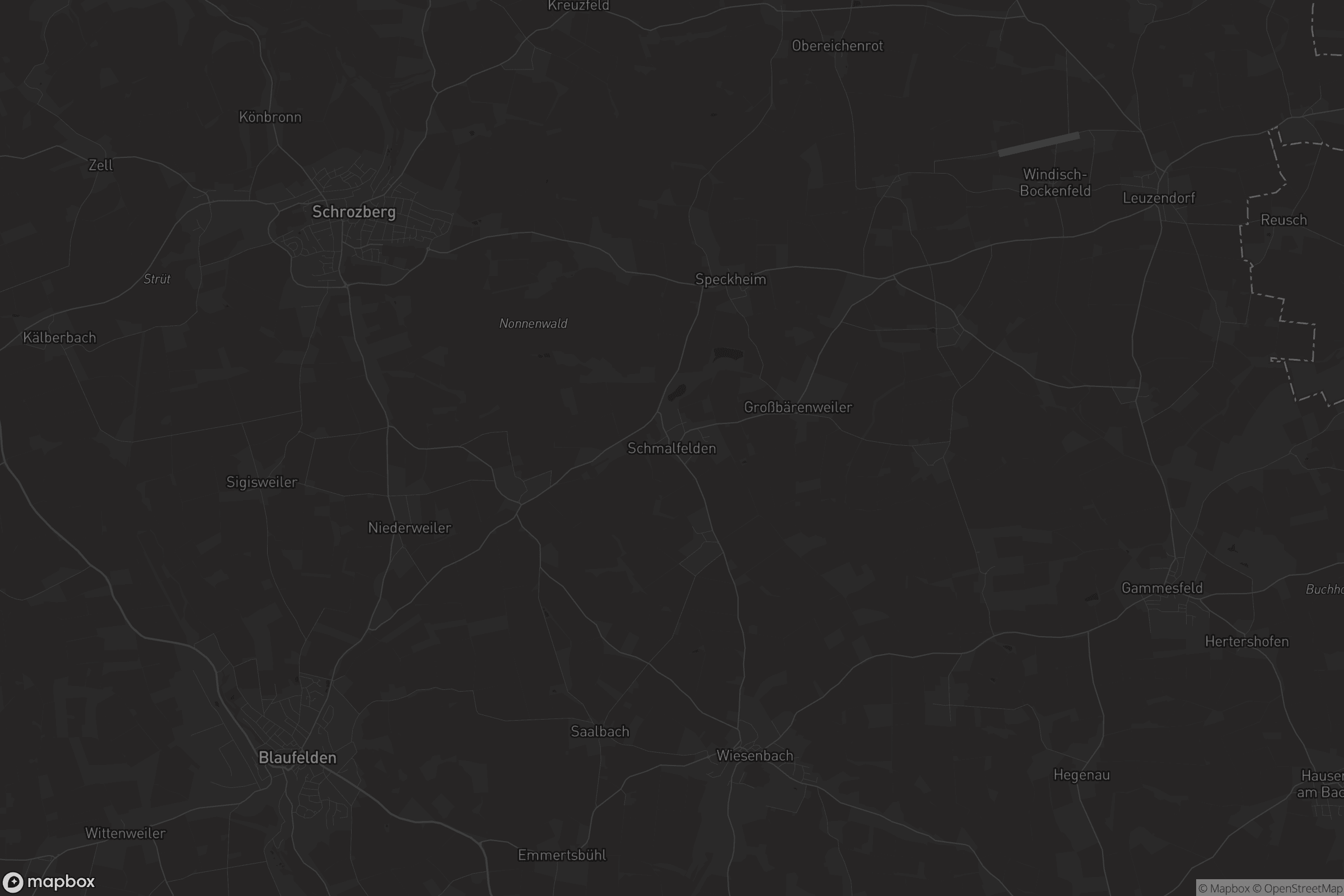 Karte von Schmalfelden