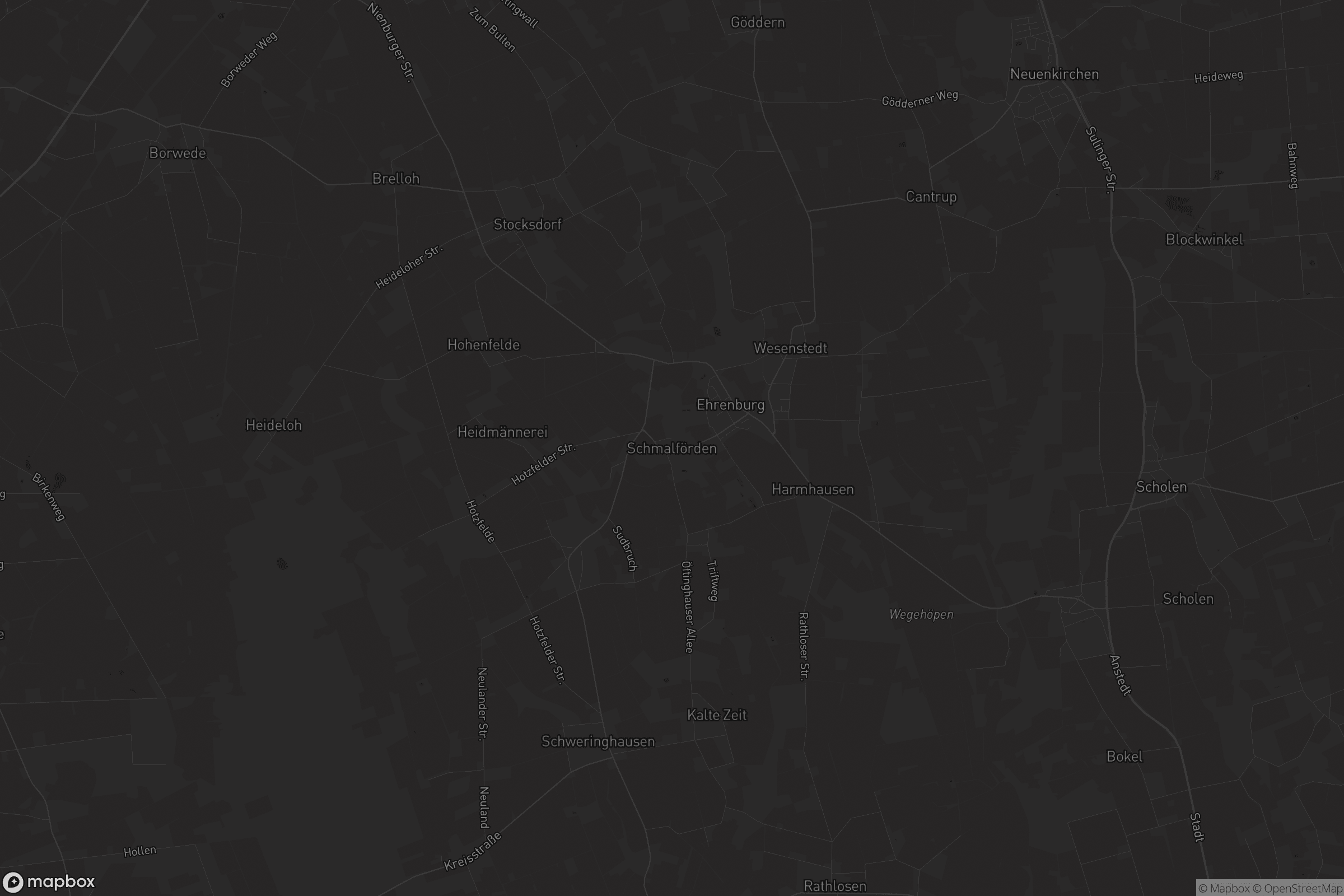 Karte von Schmalförden