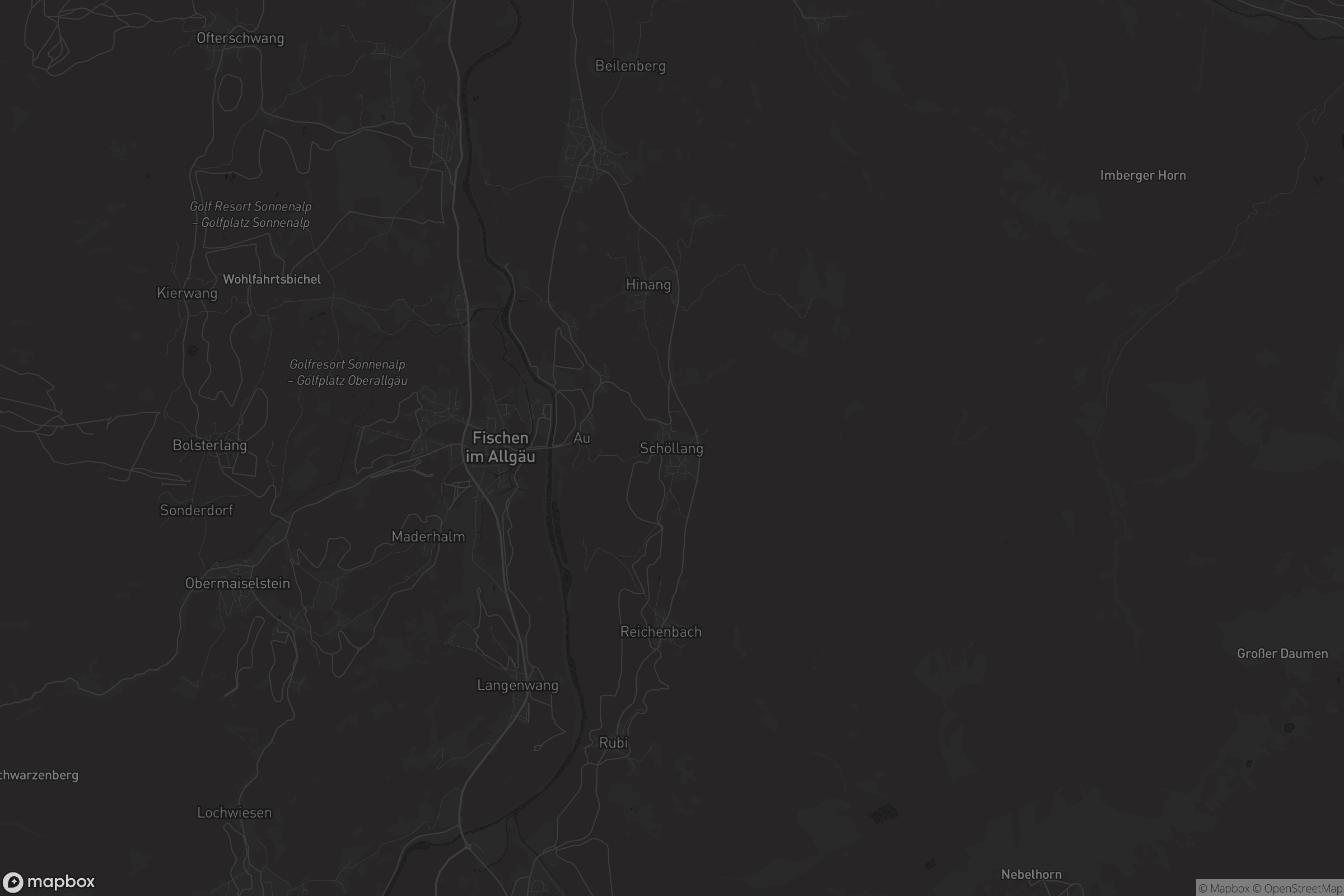 Karte von Schöllang