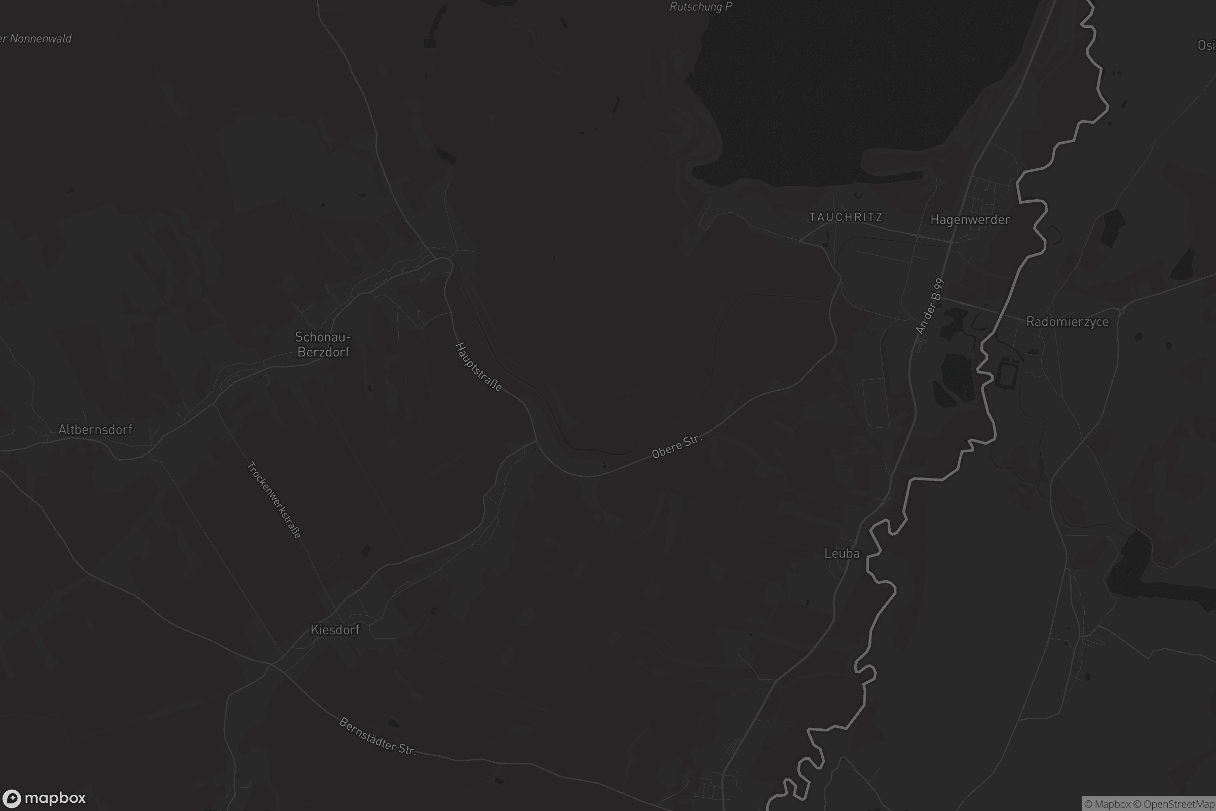 Karte von Schönau-Berzdorf auf dem Eigen