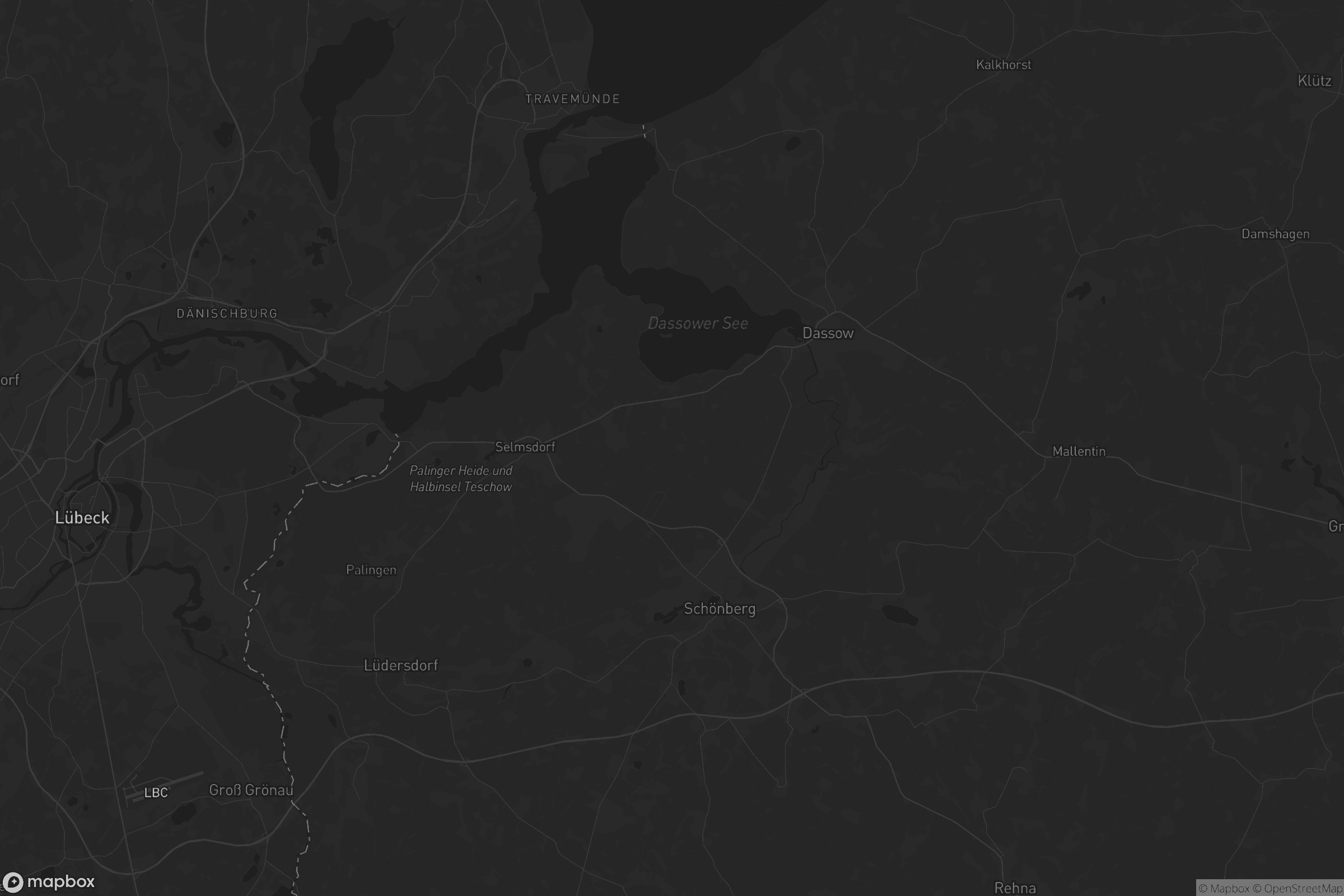 Karte von Schönberger Land