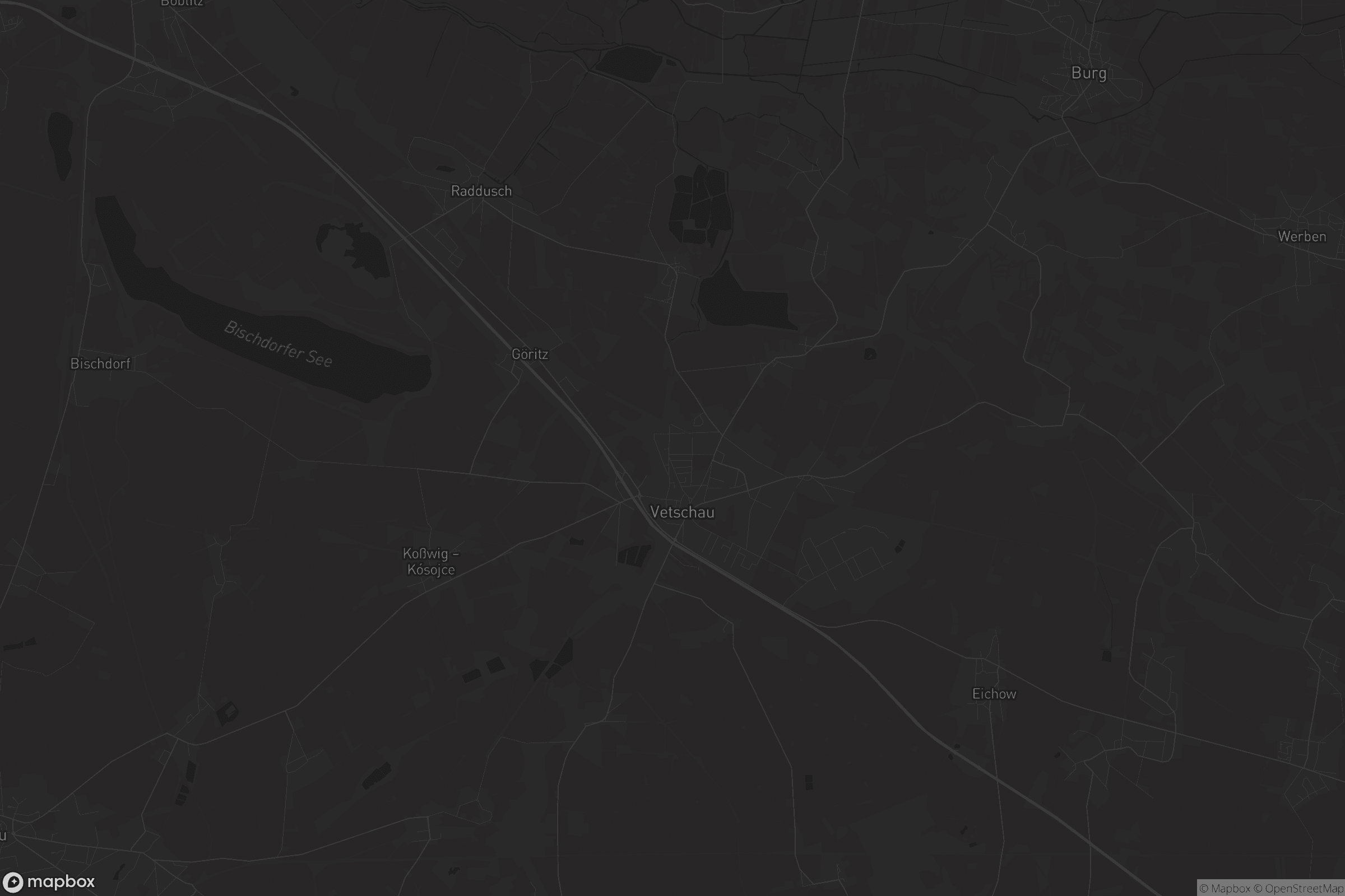 Karte von Schönebegk - Wóškalawa