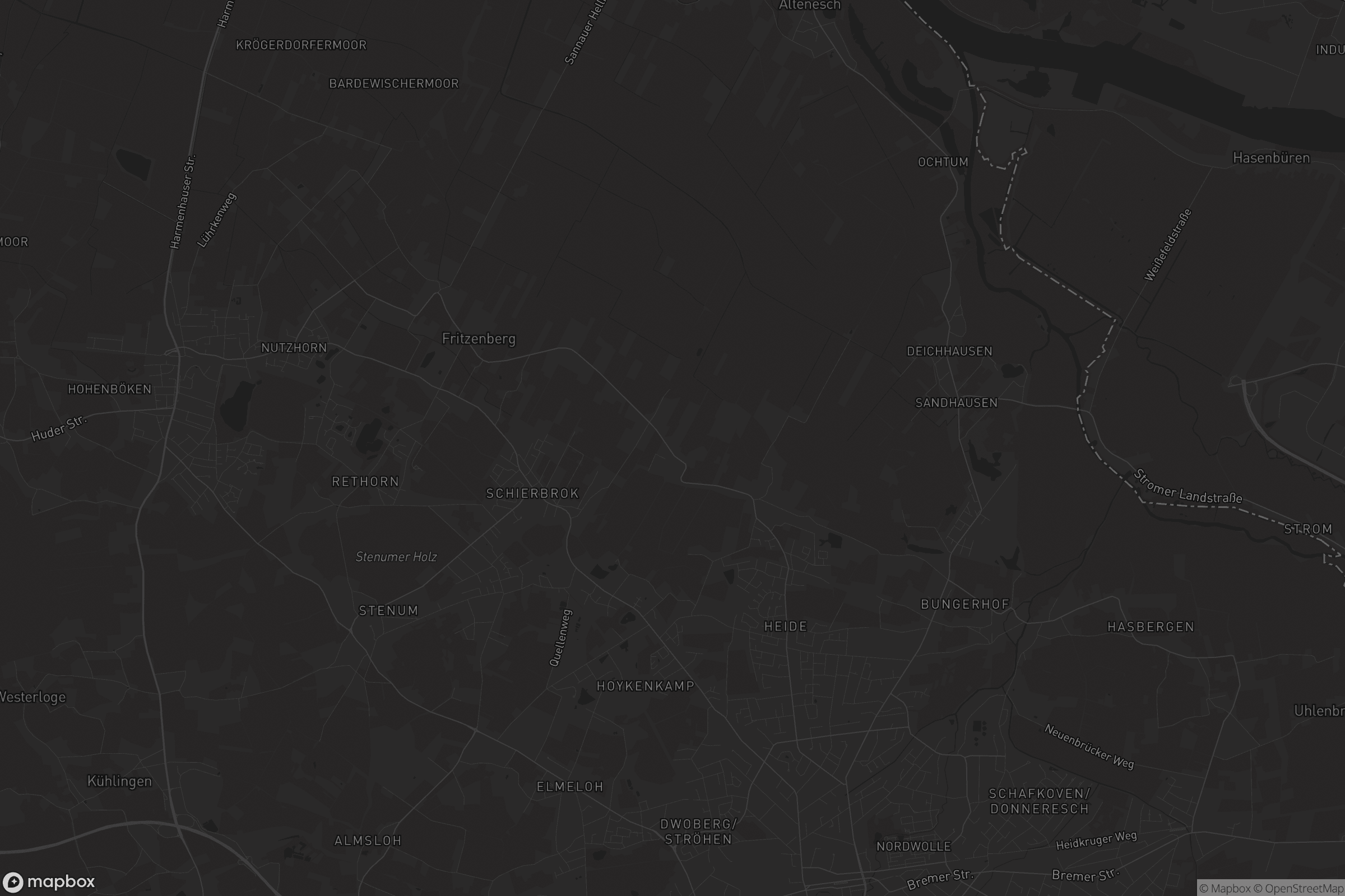 Karte von Schönemoor