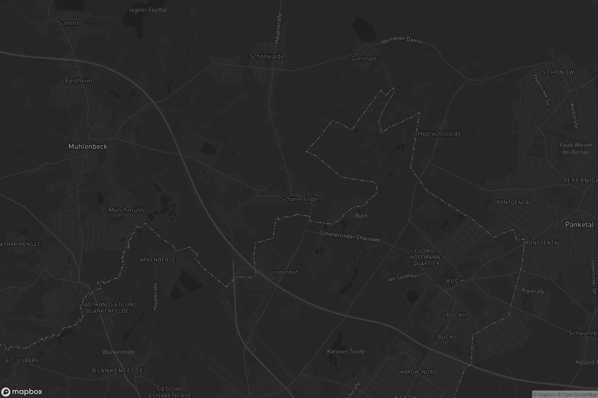 Karte von Schönerlinde