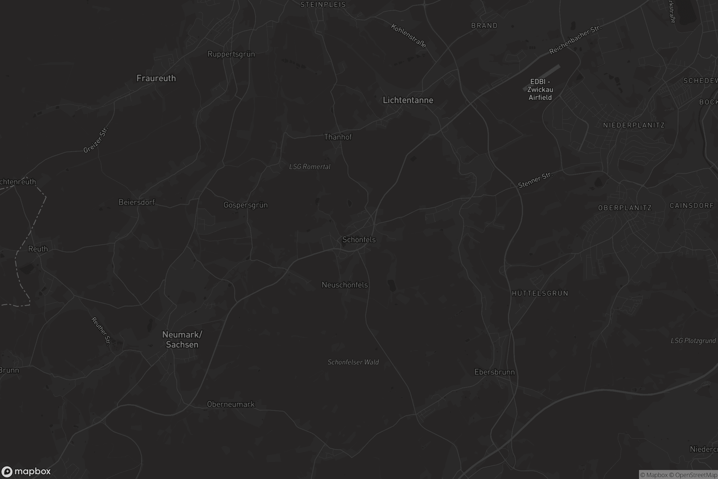 Karte von Schönfels