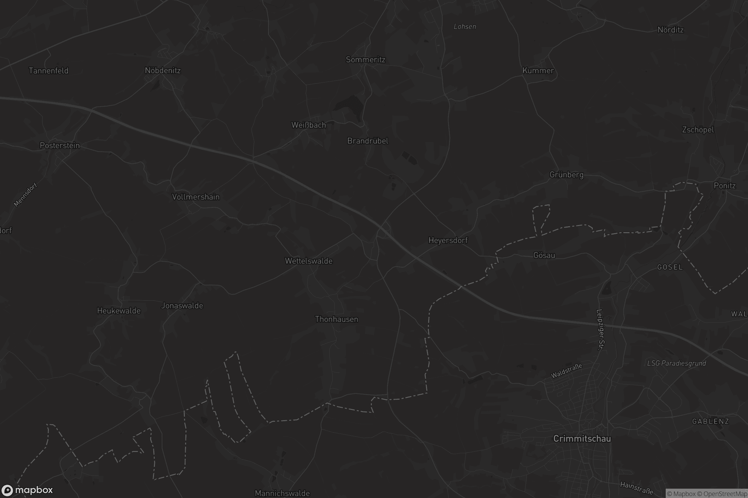 Karte von Schönhaide